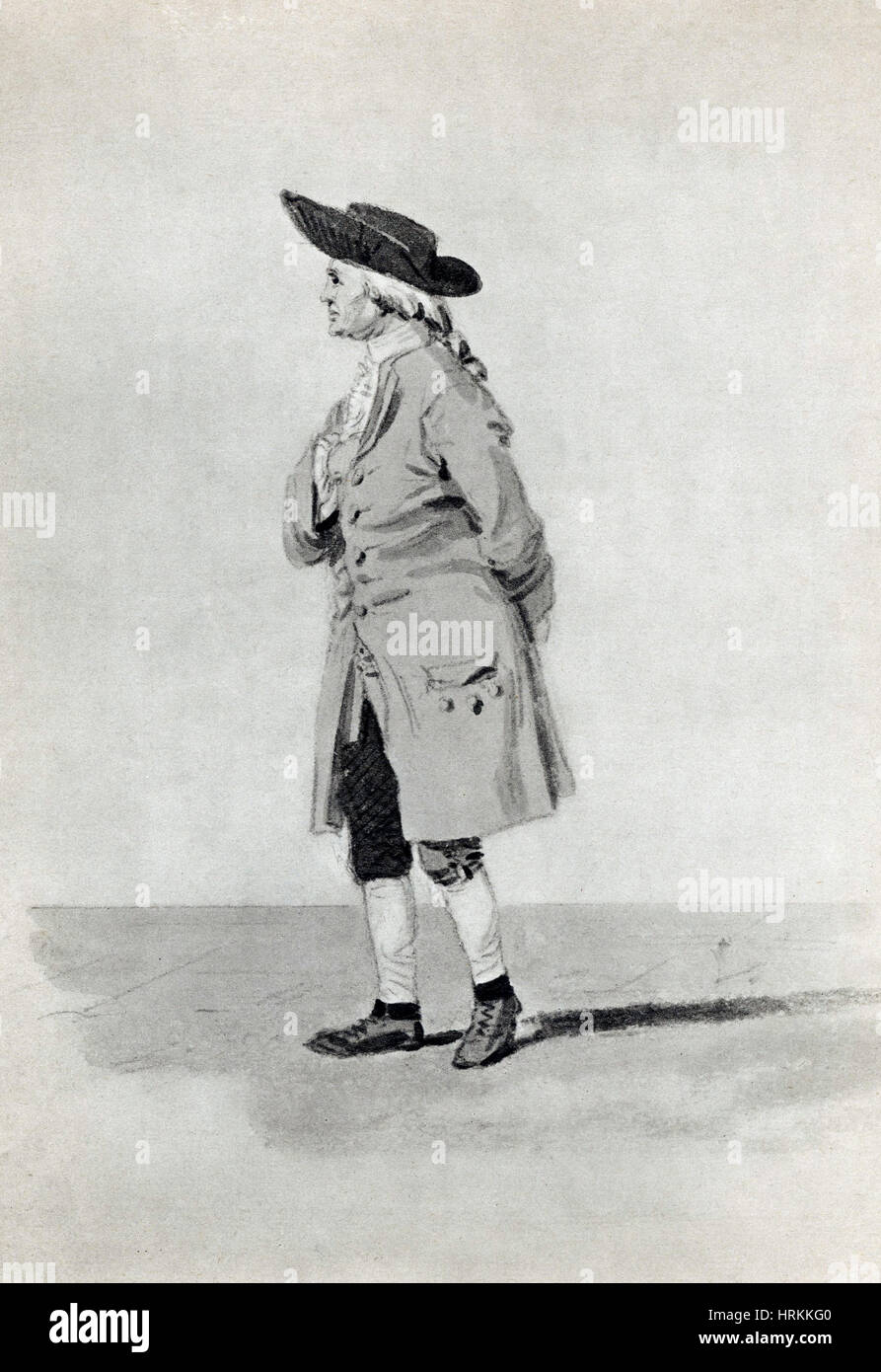 Henry Cavendish, English Natural Philosopher Stock Photo, Royalty Free ...