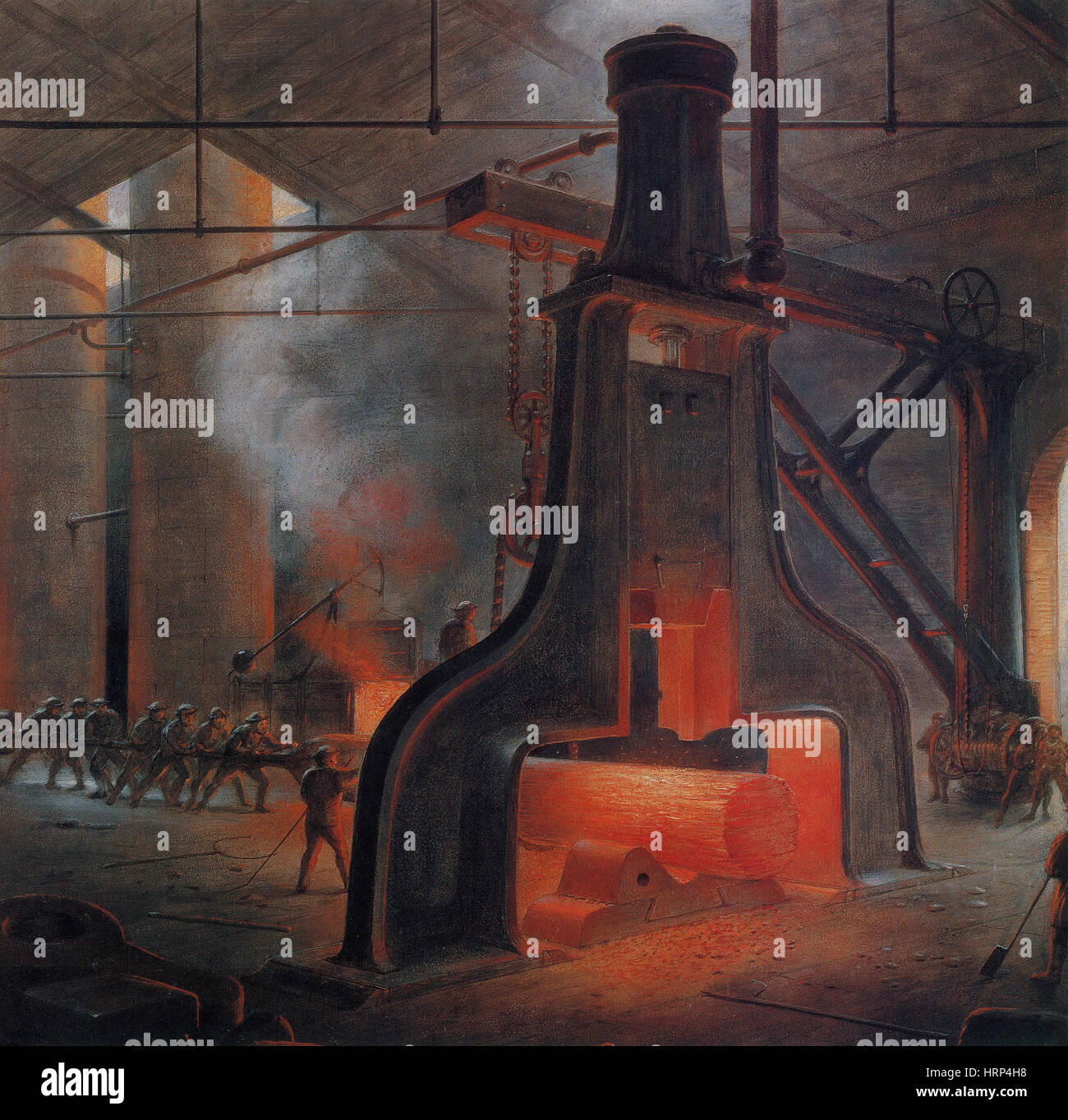 Steam Hammer, 19th Century Stock Photo, Royalty Free Image 135096228 Alamy