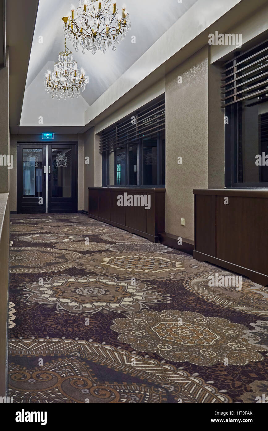 interior hotel bridge walkway connection between restaurant and interior hotel bridge walkway connection between restaurant and