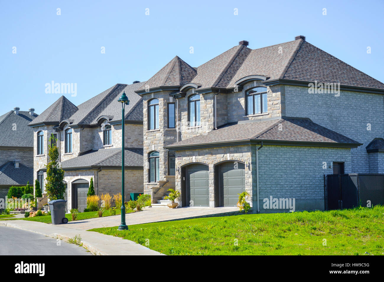 montreal, canada - march 17, 2017: living expensive homes in montreal, canada - march 17, 2017: living expensive homes in