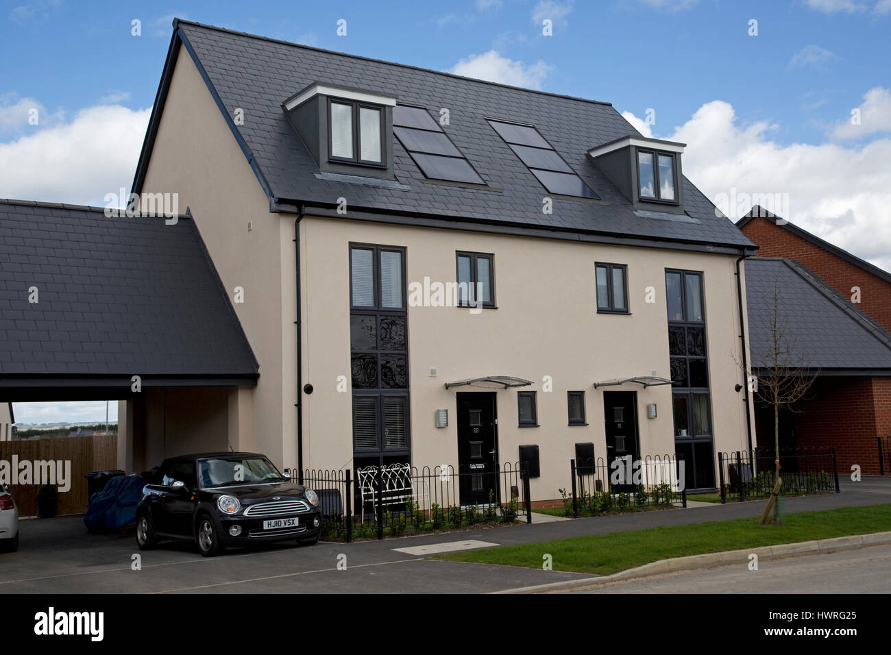 new houses 2017 all with solar black pv panels persimmon new houses 2017 all with solar black pv panels persimmon