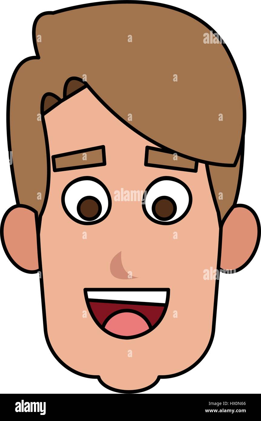 Happy Handsome Blonde Man Cartoon Hi Res Stock Photography And Images