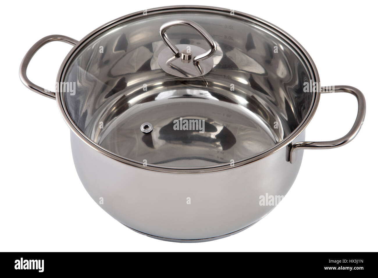 Kitchen equipment, One Casserole Pan Stainless Steel with transparent