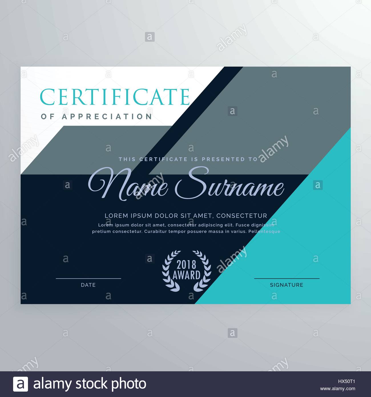elegant certificate
