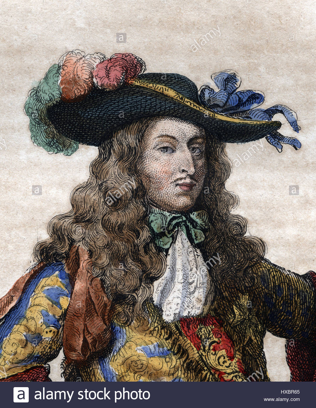 Portrait of Louis de Bourbon, Prince of Conde (Louis II de Stock Photo: 136713309 - Alamy