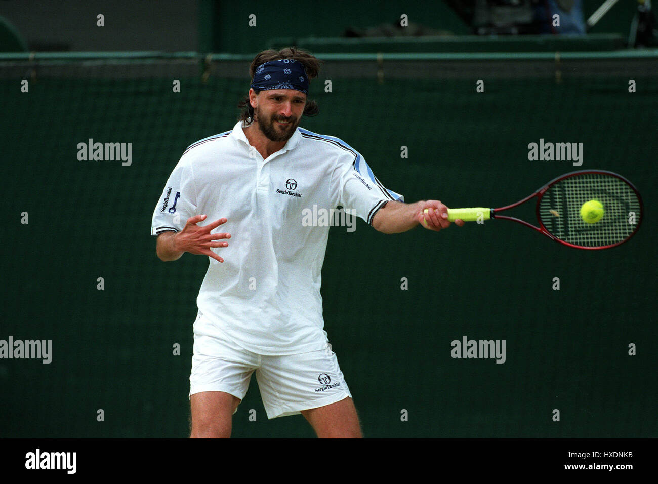 Goran Ivanisevic Croatia September Stock Photo Alamy