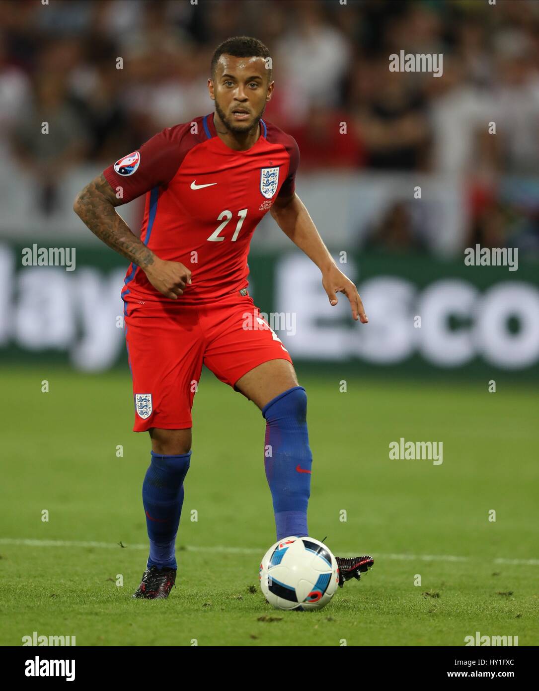 RYAN BERTRAND SLOVAKIA V ENGLAND EURO 2016 STADE GEOFFROY GUICHARD RYAN BERTRAND SLOVAKIA V ENGLAND EURO 2016 STADE GEOFFROY GUICHARD SAINT ETIENNE FRANCE 20 June 2016
