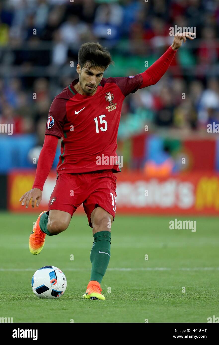 ANDRE GOMES PORTUGAL STADE GEOFFROY GUICHARD SAINT ETIENNE FRANCE ANDRE GOMES PORTUGAL STADE GEOFFROY GUICHARD SAINT ETIENNE FRANCE 14 June 2016