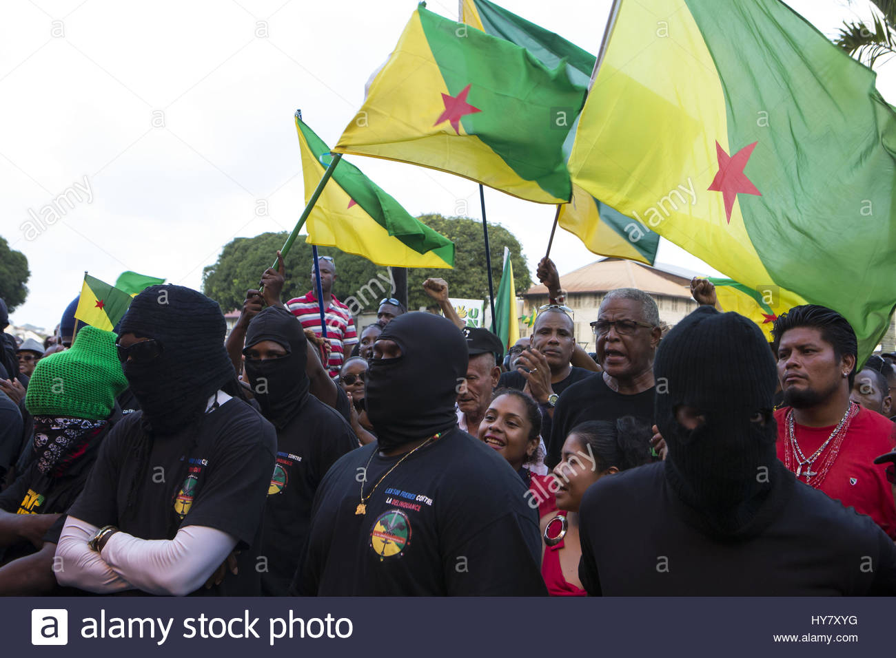 Cayenne, French Guyana. April 1st, 2017. FRANCE, Cayenne (Guiana Stock