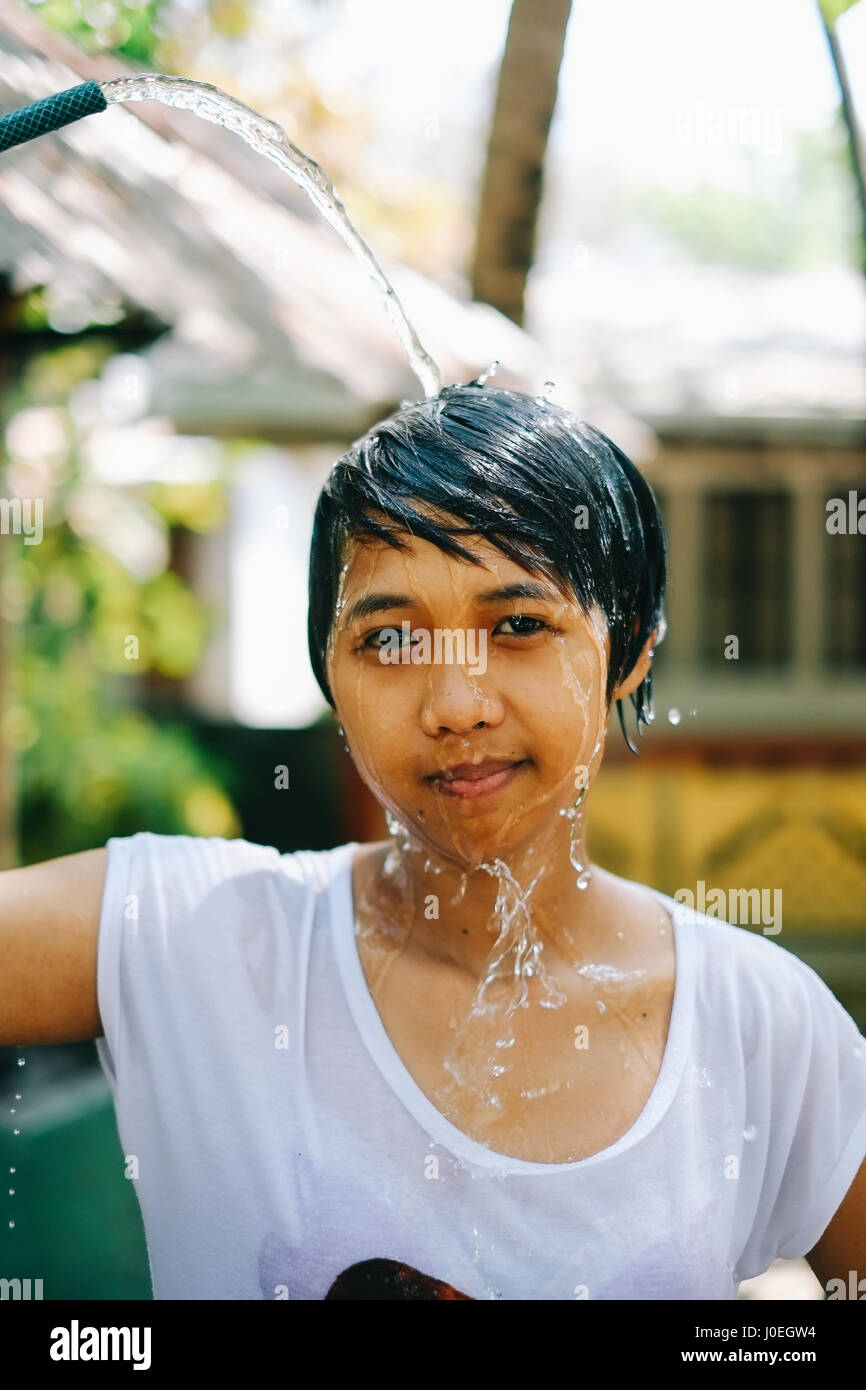 Showering Asian 81