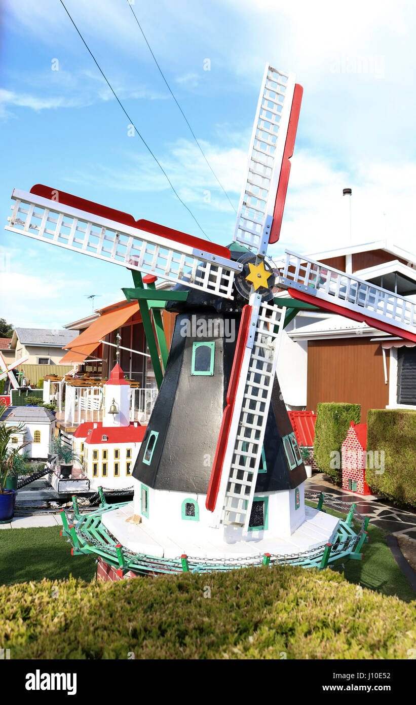 adelaide, australia. 17th apr, 2017. replica traditional dutch adelaide, australia. 17th apr, 2017. replica traditional dutch