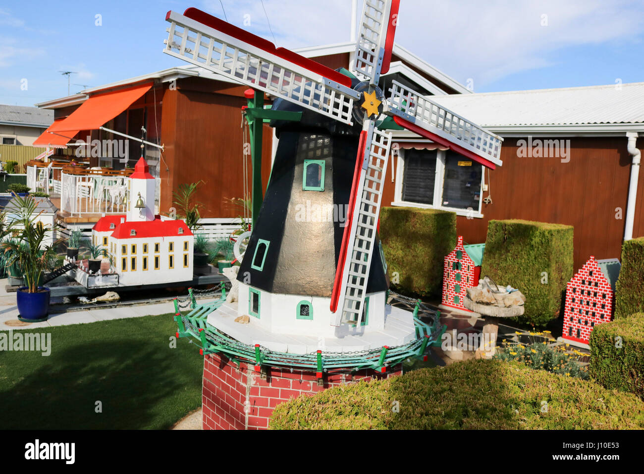 adelaide, australia. 17th apr, 2017. replica traditional dutch adelaide, australia. 17th apr, 2017. replica traditional dutch