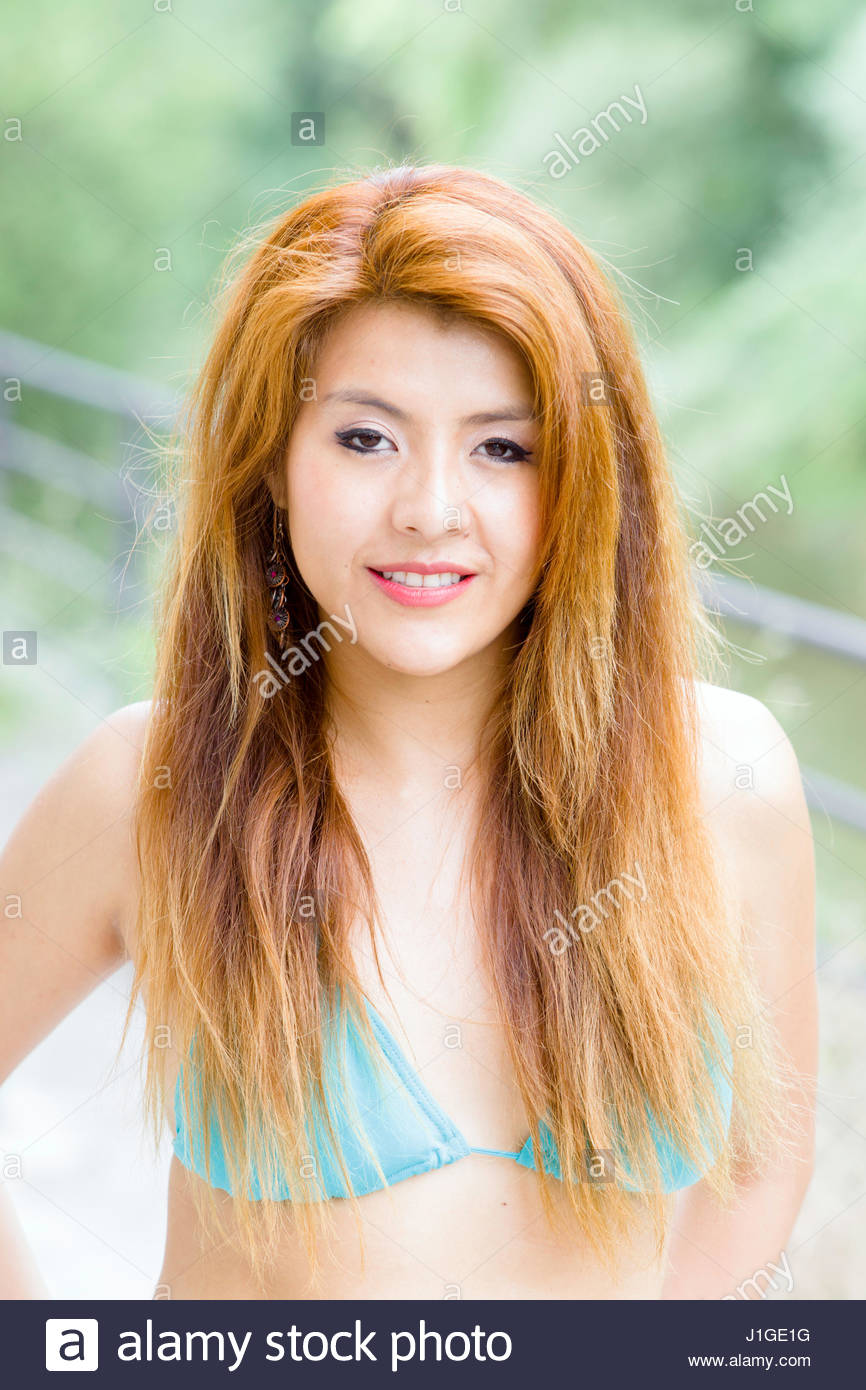Red Haired Asian 47