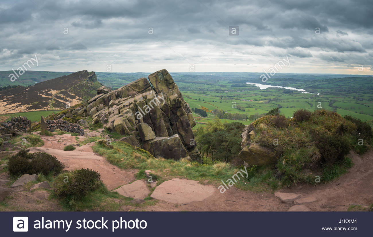 leek roaches peak district Stock Photo, Royalty Free Image 138735636