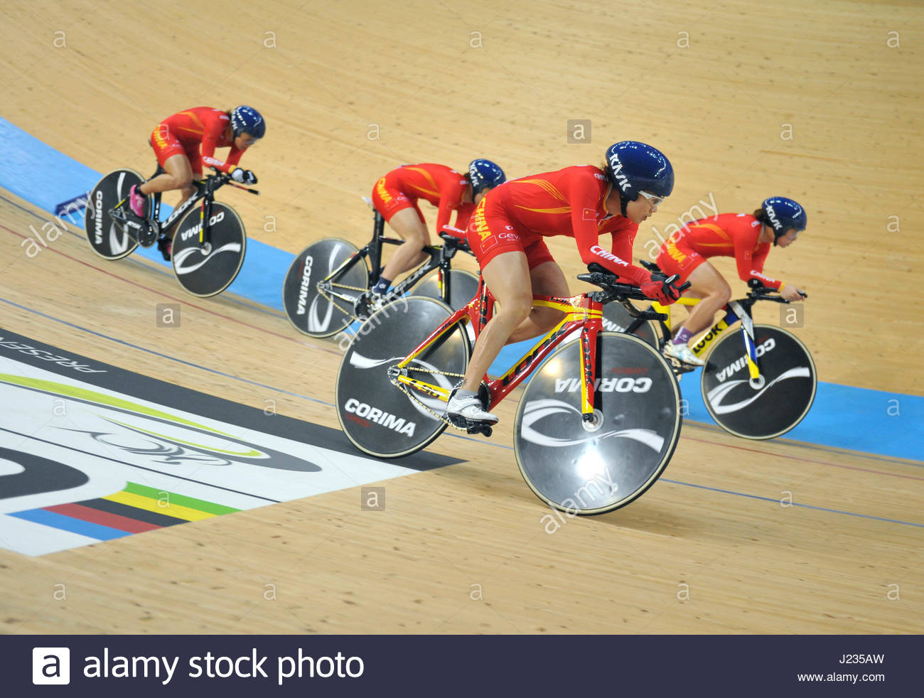 Hong Kong 12th April 2017 Uci 2017 Track Cycling World for Cycling Uci