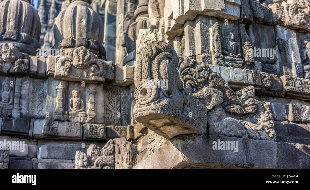 Gambar Gargoyle Candi Siwa Shiva Temple Prambanan Complex 9th Century