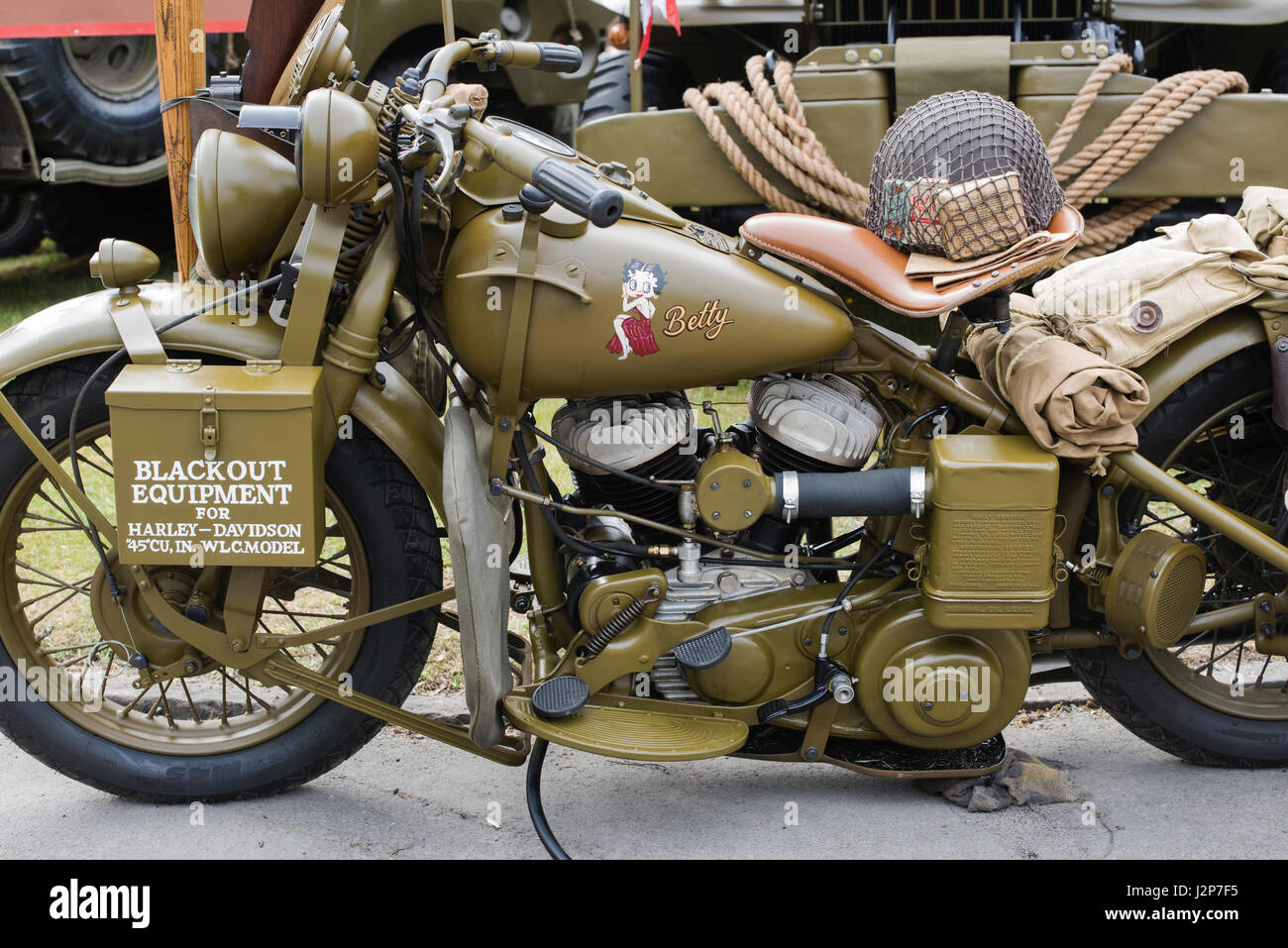 vintage military motorcycles