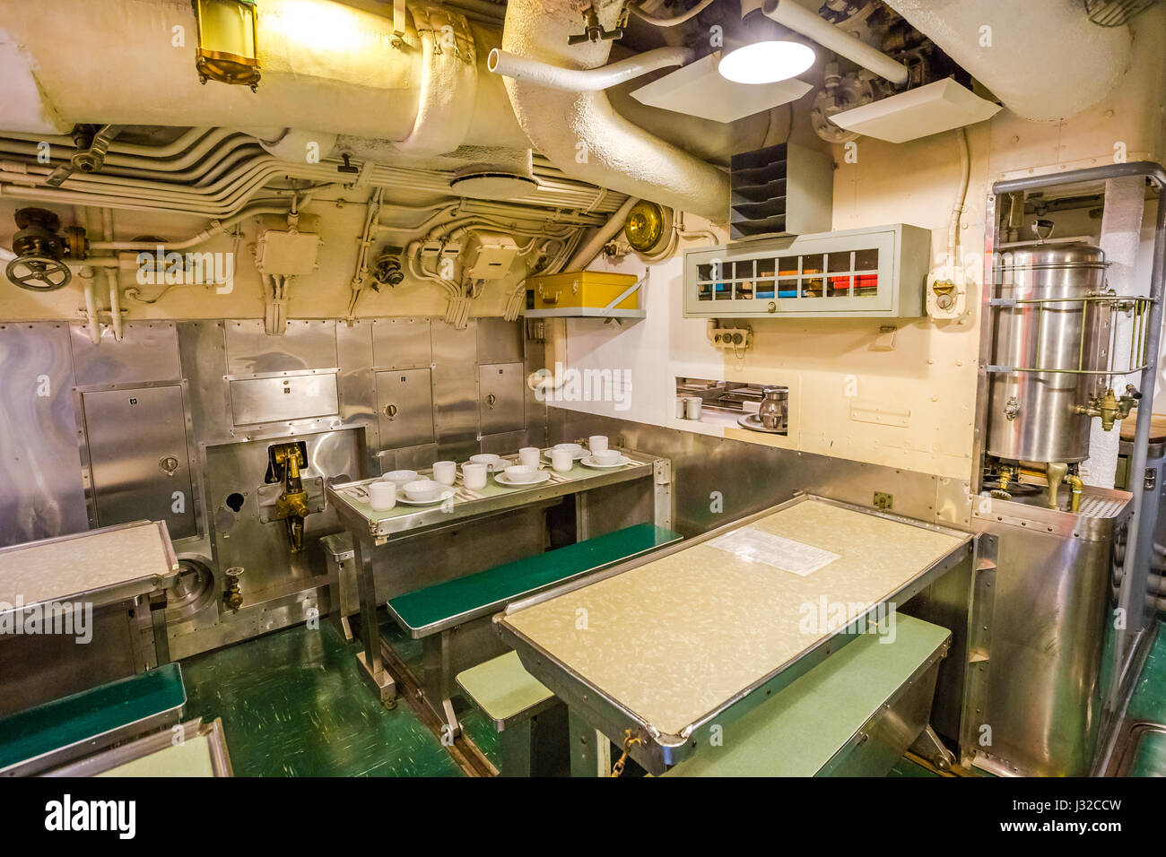 submarine officers dining room