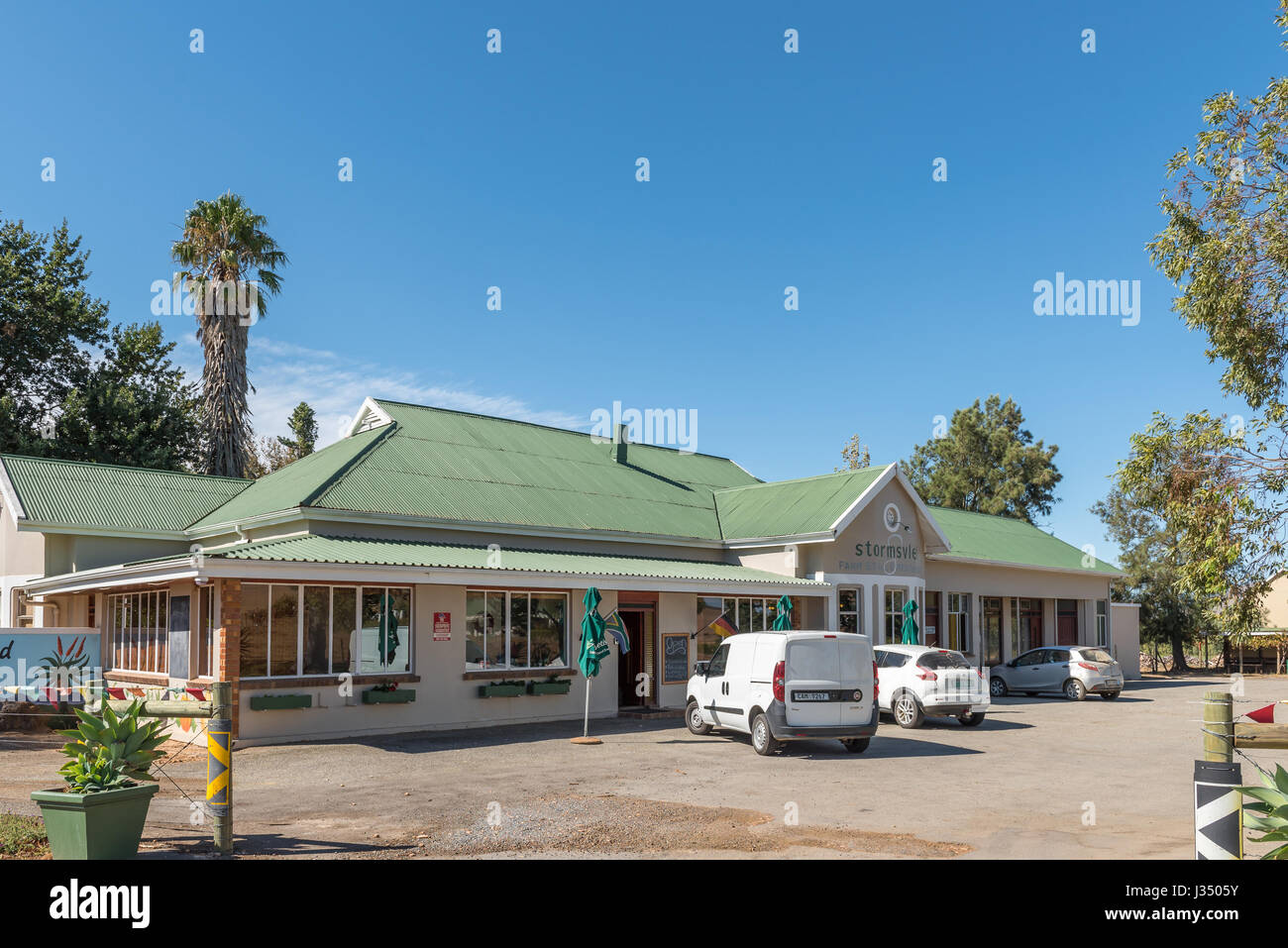 stormsvlei, south africa - march 26, 2017: a farm stall and stock stormsvlei, south africa - march 26, 2017: a farm stall and stock