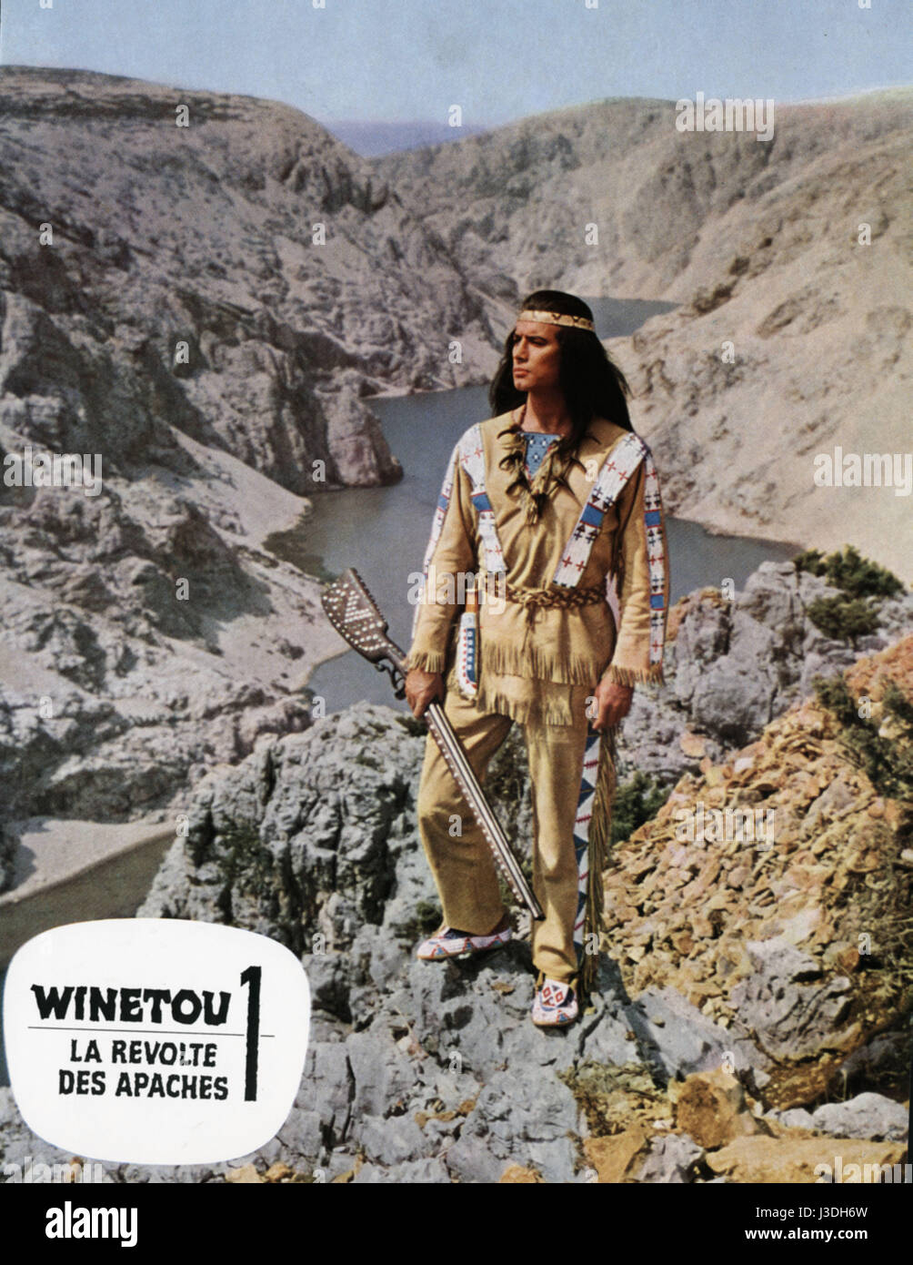 La revolte des indiens apaches Winnetou - 1. Teil Year: 1963 Stock