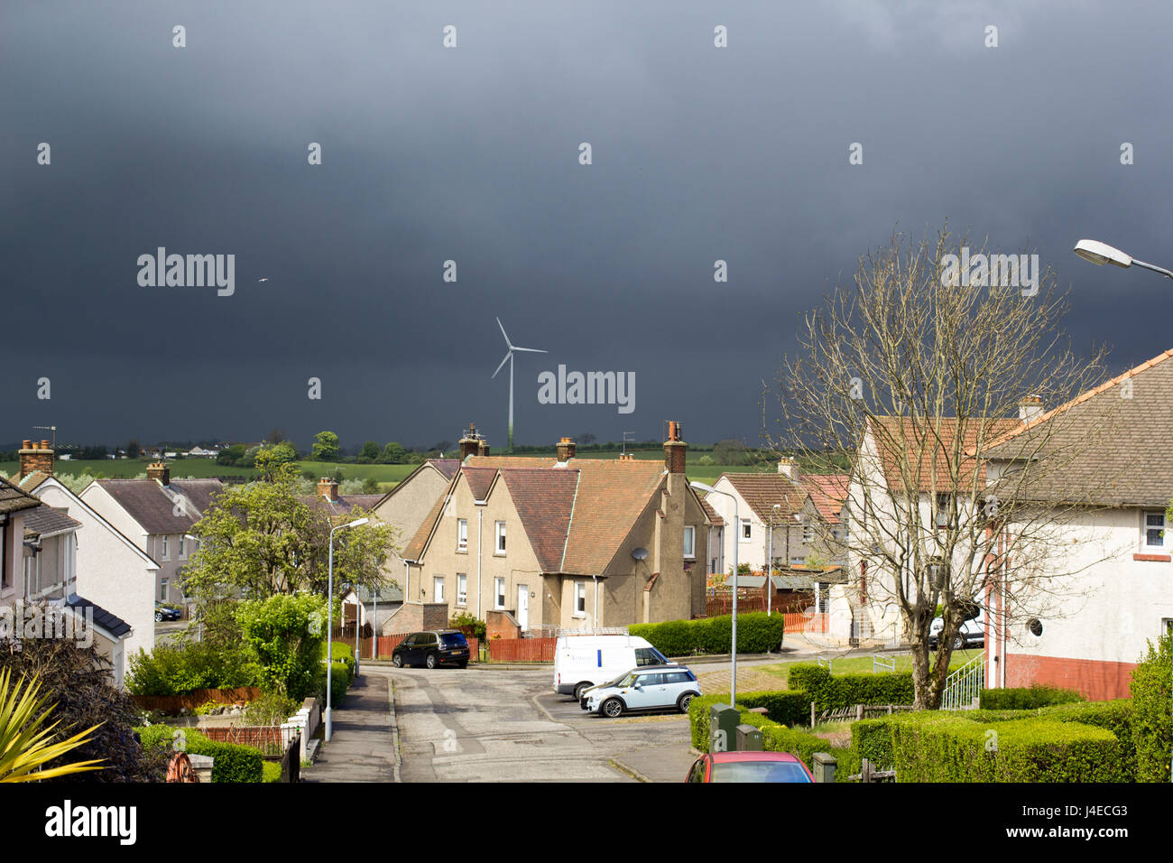 Airdrie, North Lanarkshire, Scotland, UK, Saturday, 13. 05. 2017 Stock