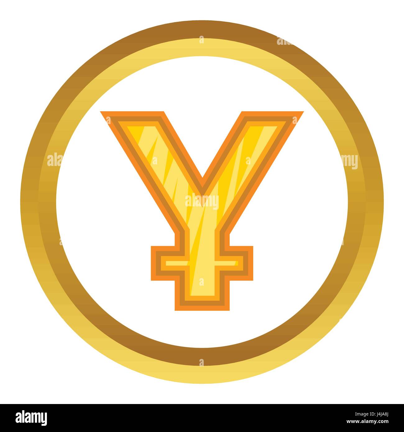 Chinese Yuan Vector Icon Stock Vector Image Art Alamy