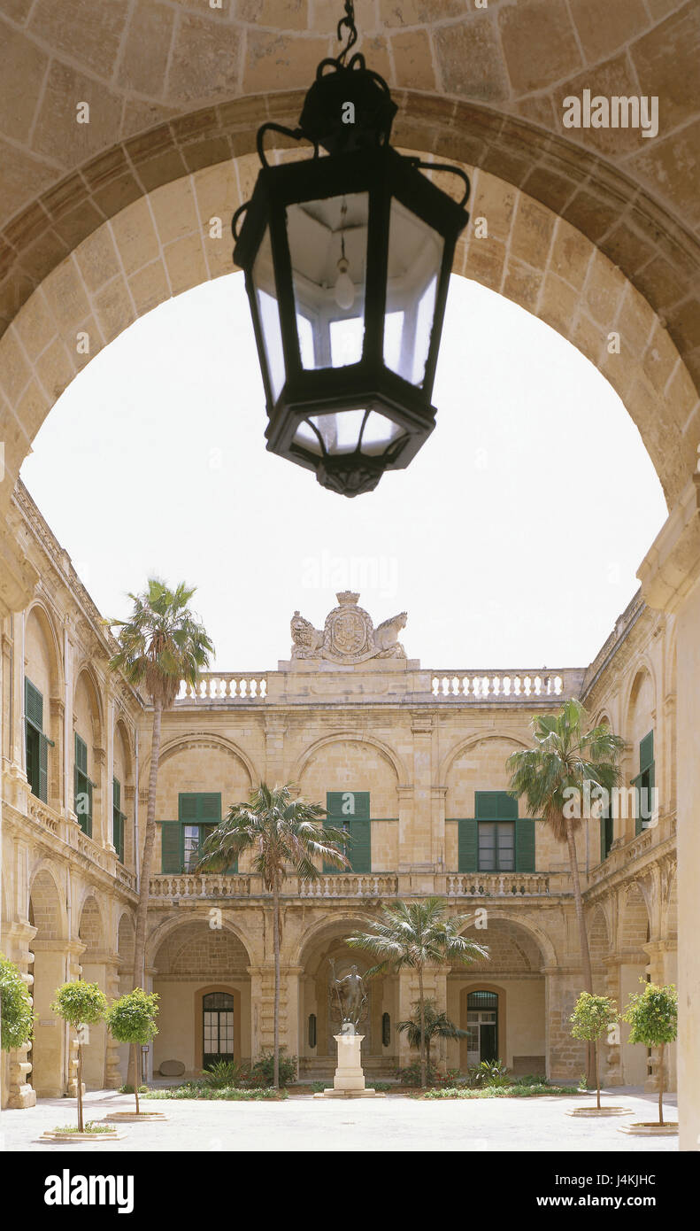 Island Malta La Valetta Parliament Atrium Island State