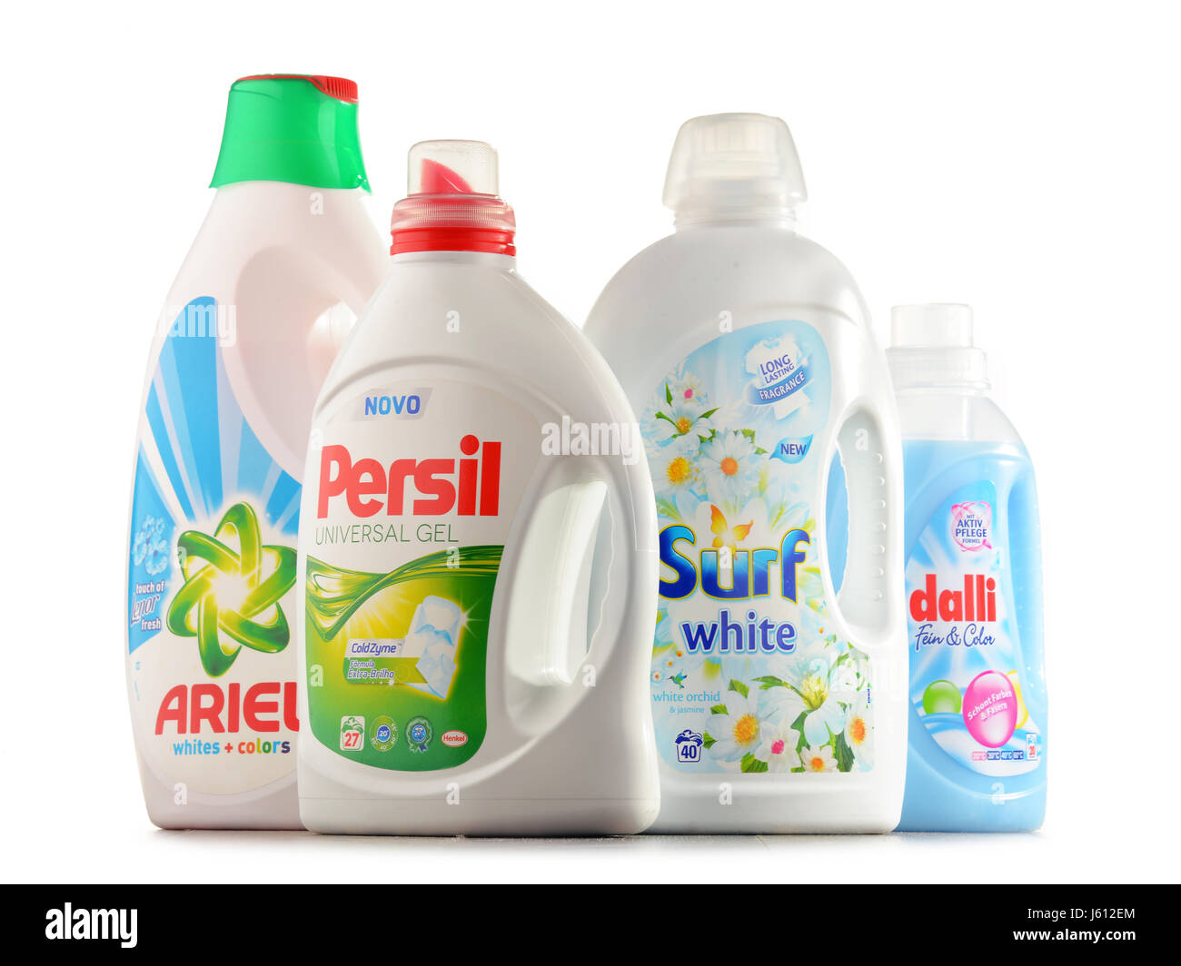 POZNAN, POLAND JAN 20, 2017 Although global soap and detergent Stock