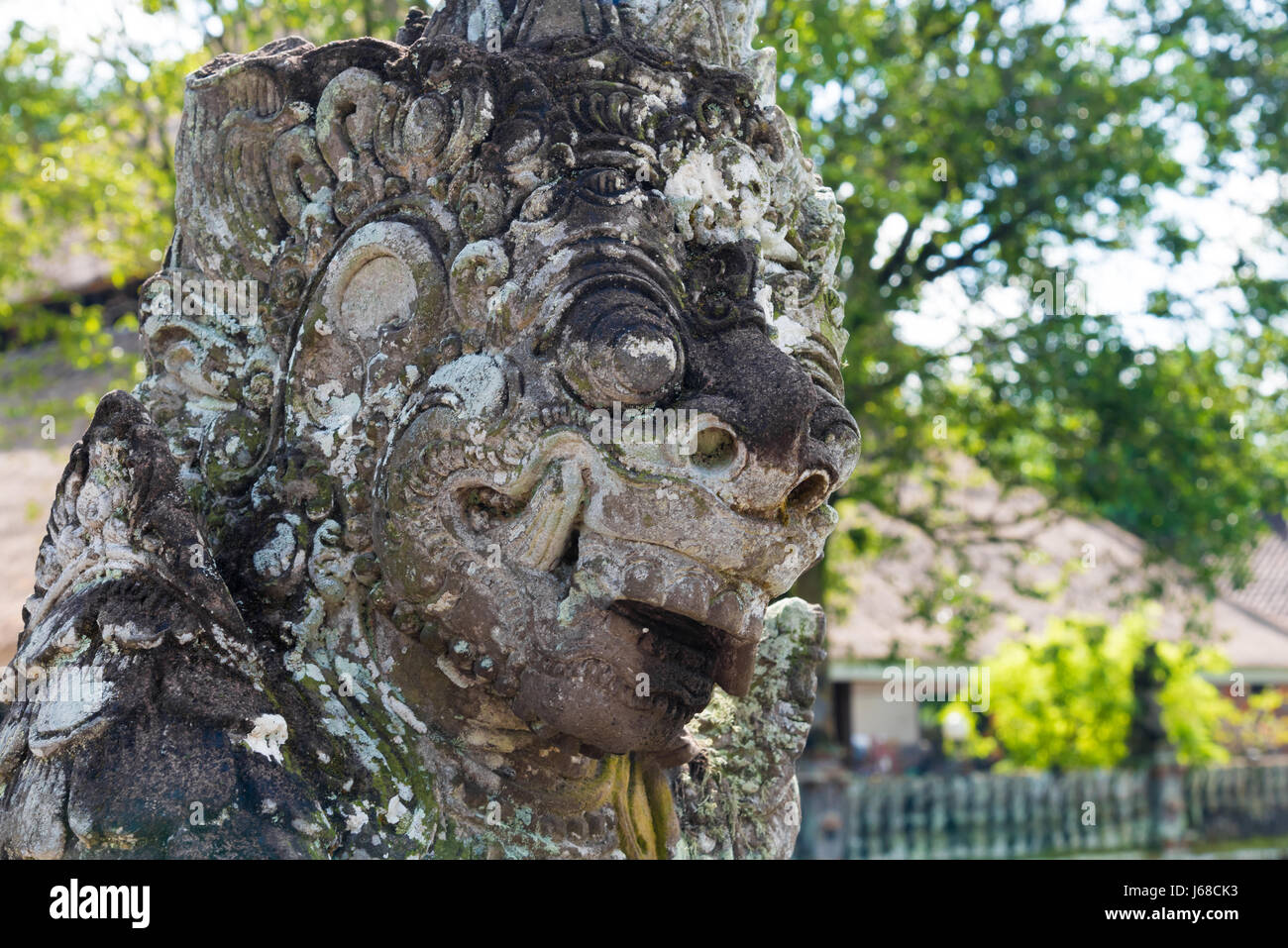 bali, indonesia - april 30, 2017 : traditional statue at pura bali, indonesia - april 30, 2017 : traditional statue at pura