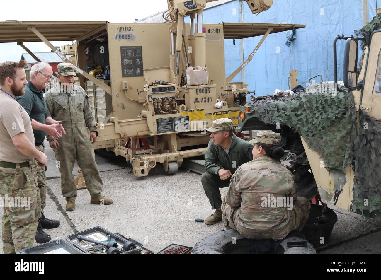 Soldiers of 64th Brigade Support Battalion, 3rd Armored Brigade Stock