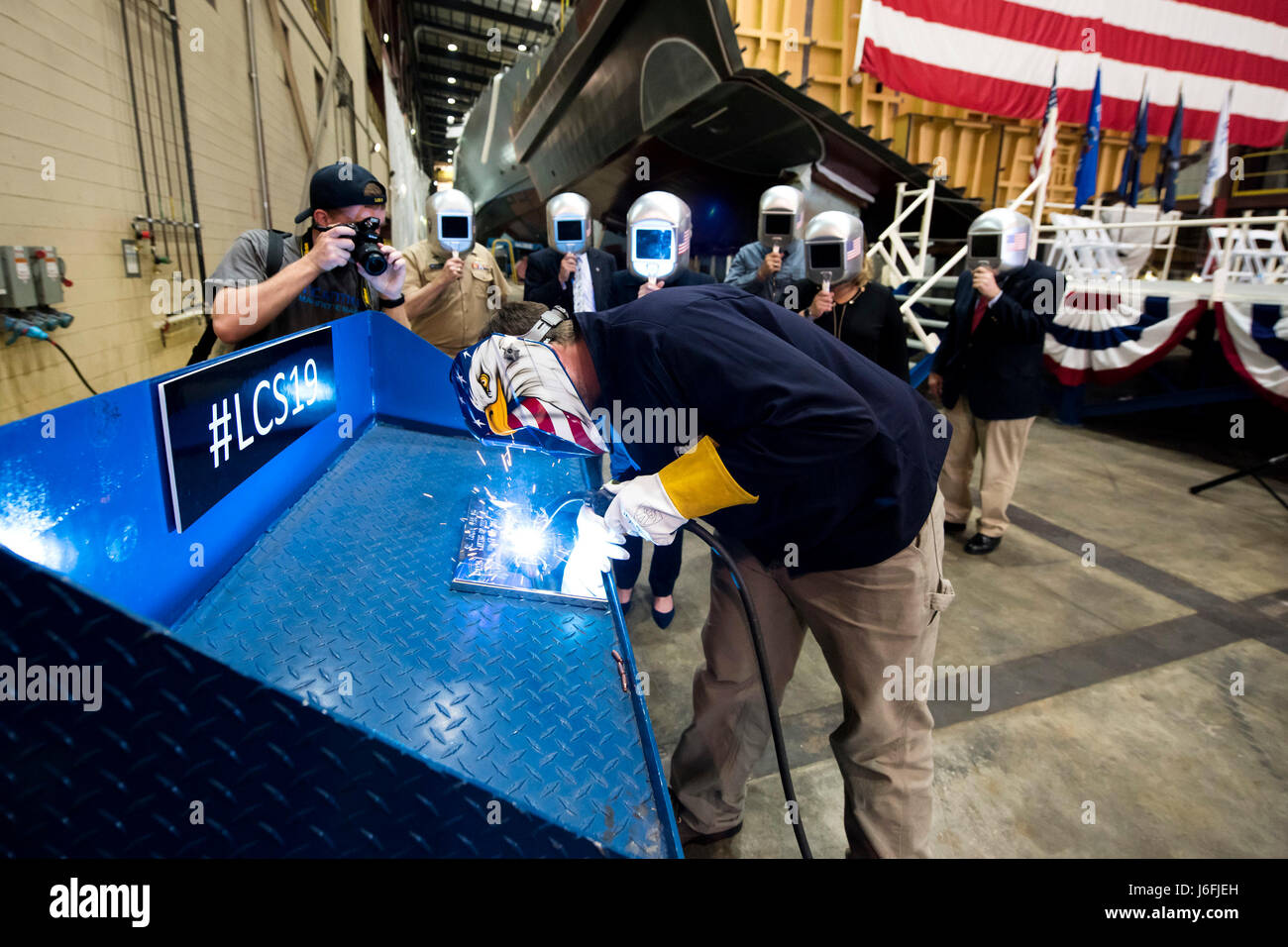 Fincantieri Marinette Marine Shipyard Hi Res Stock Photography And