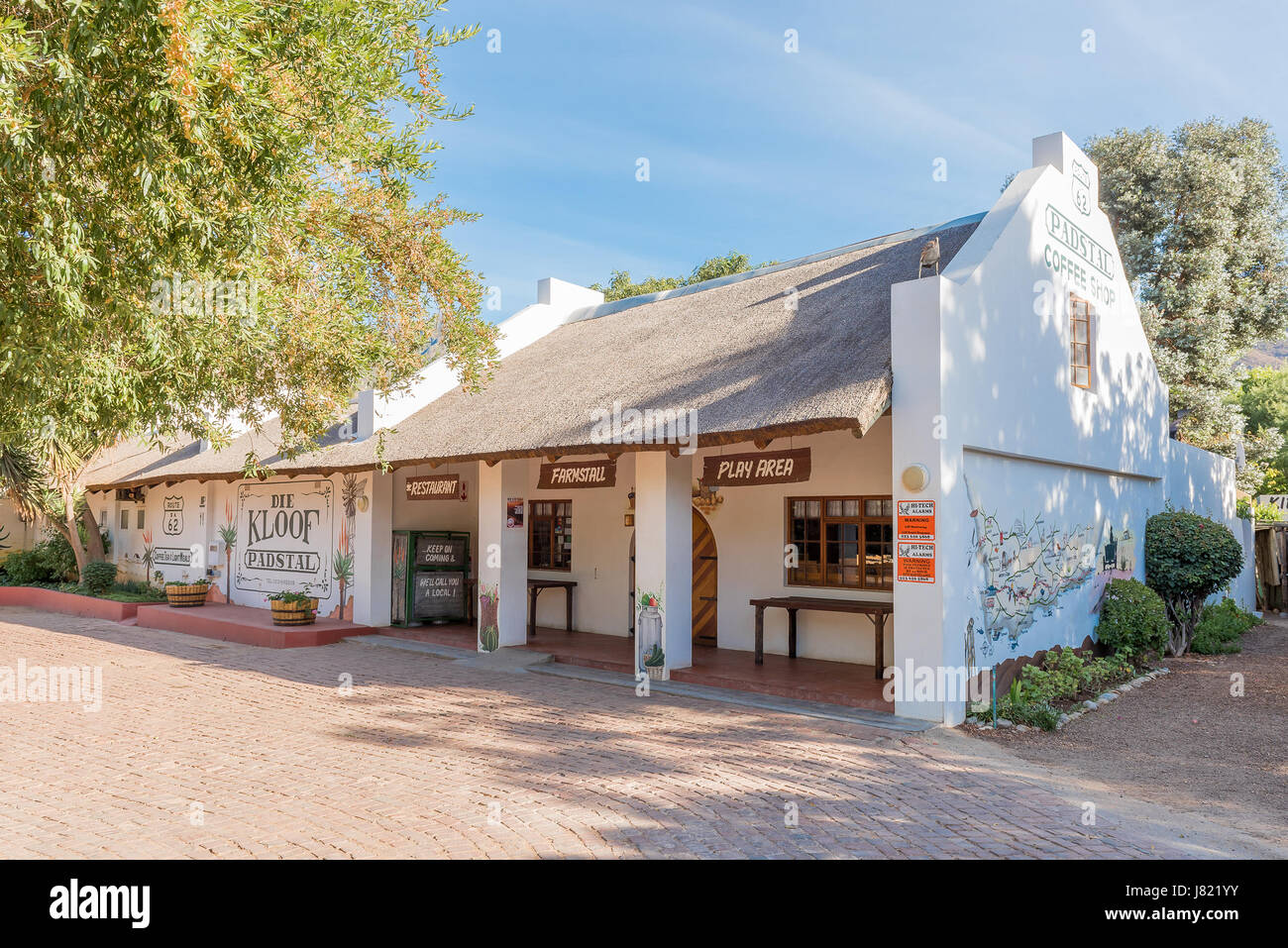 montagu, south africa - march 26, 2017: a farm stall and montagu, south africa - march 26, 2017: a farm stall and