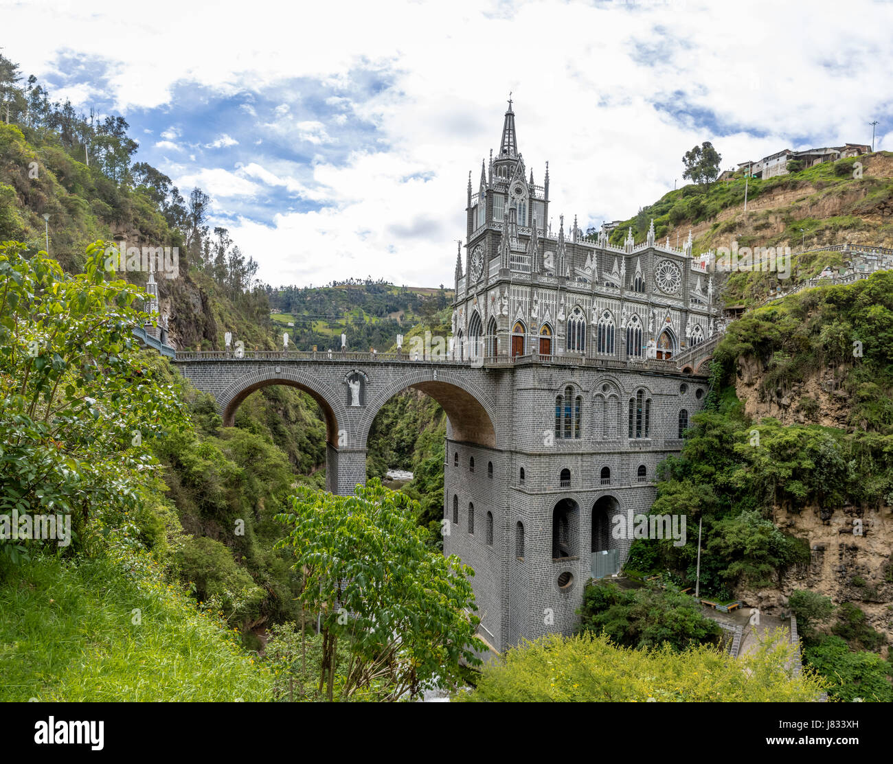 Las Lajas Sanctuary Ipiales Colombia Stock Photo Alamy