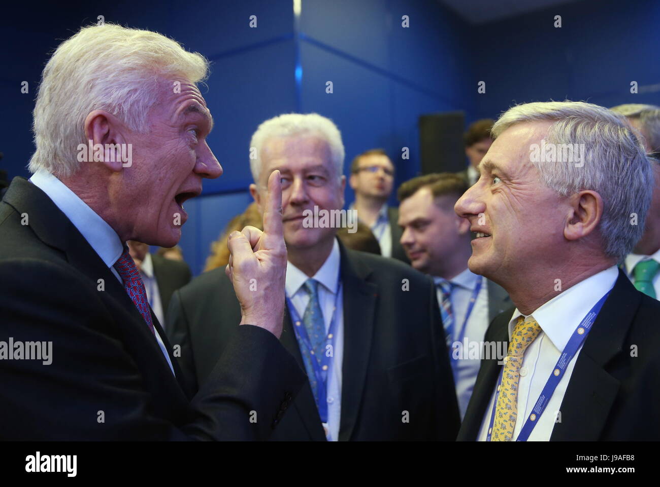 St Petersburg, Russia. 1st June, 2017. Volga Group founder Gennady