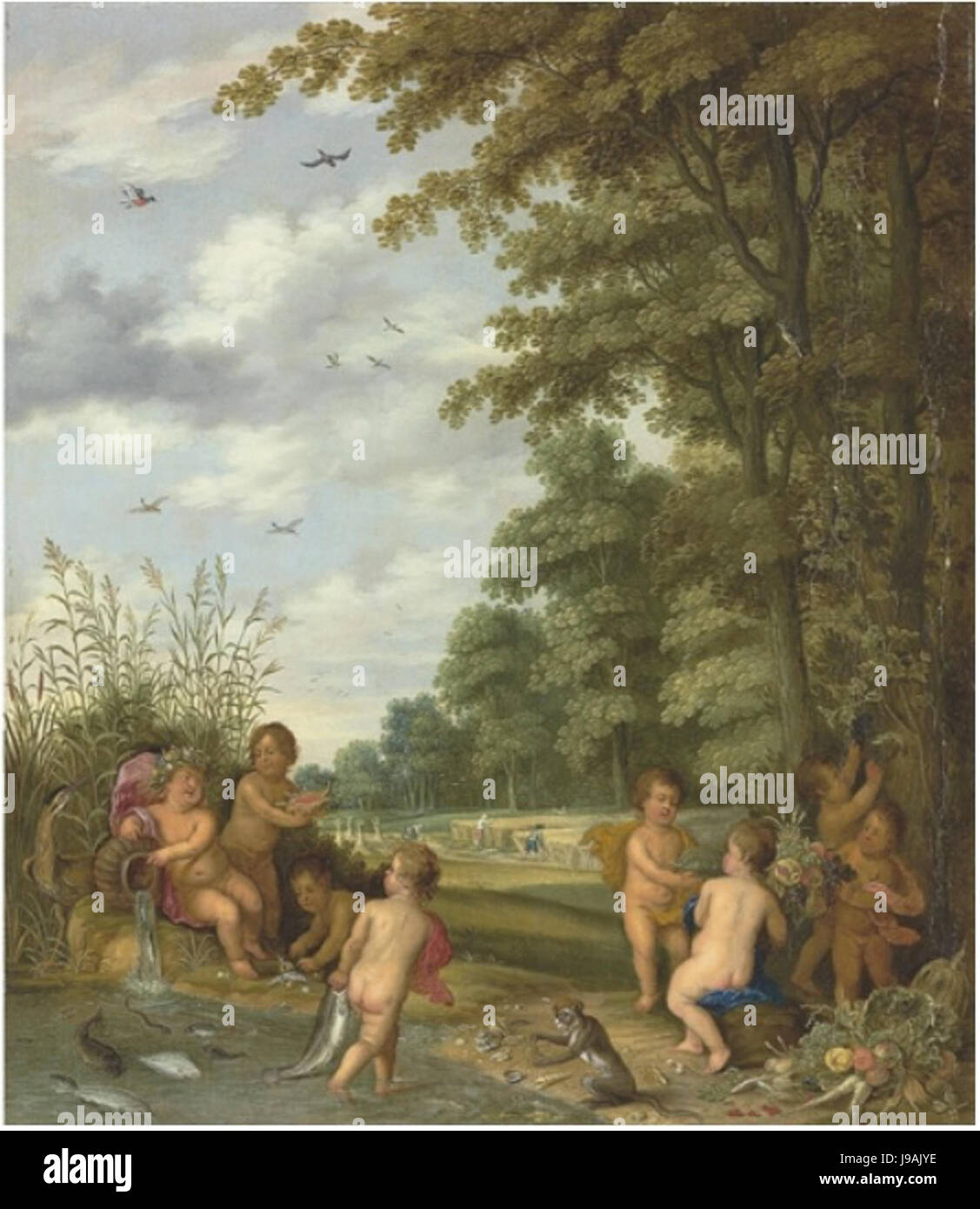 Pieter Van Avont Izaak Van Oosten Jan Van Kessel I The Four