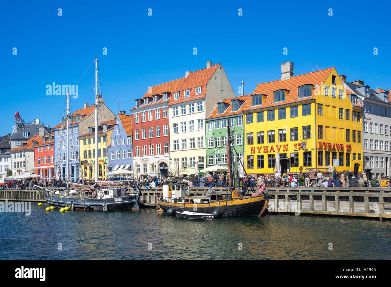 Copenhagen Denmark May Nyhavn Is A Th Century Waterfront