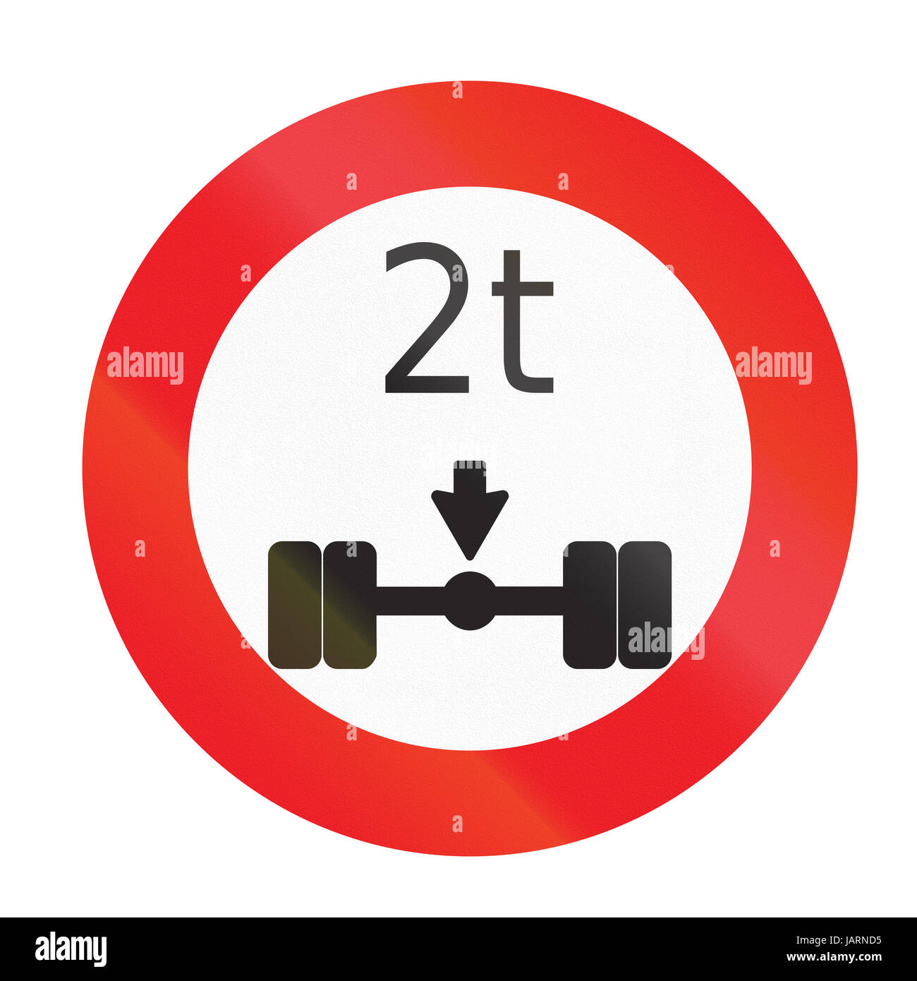 Weight Limit Traffic Sign Cut Out Stock Images Pictures Alamy