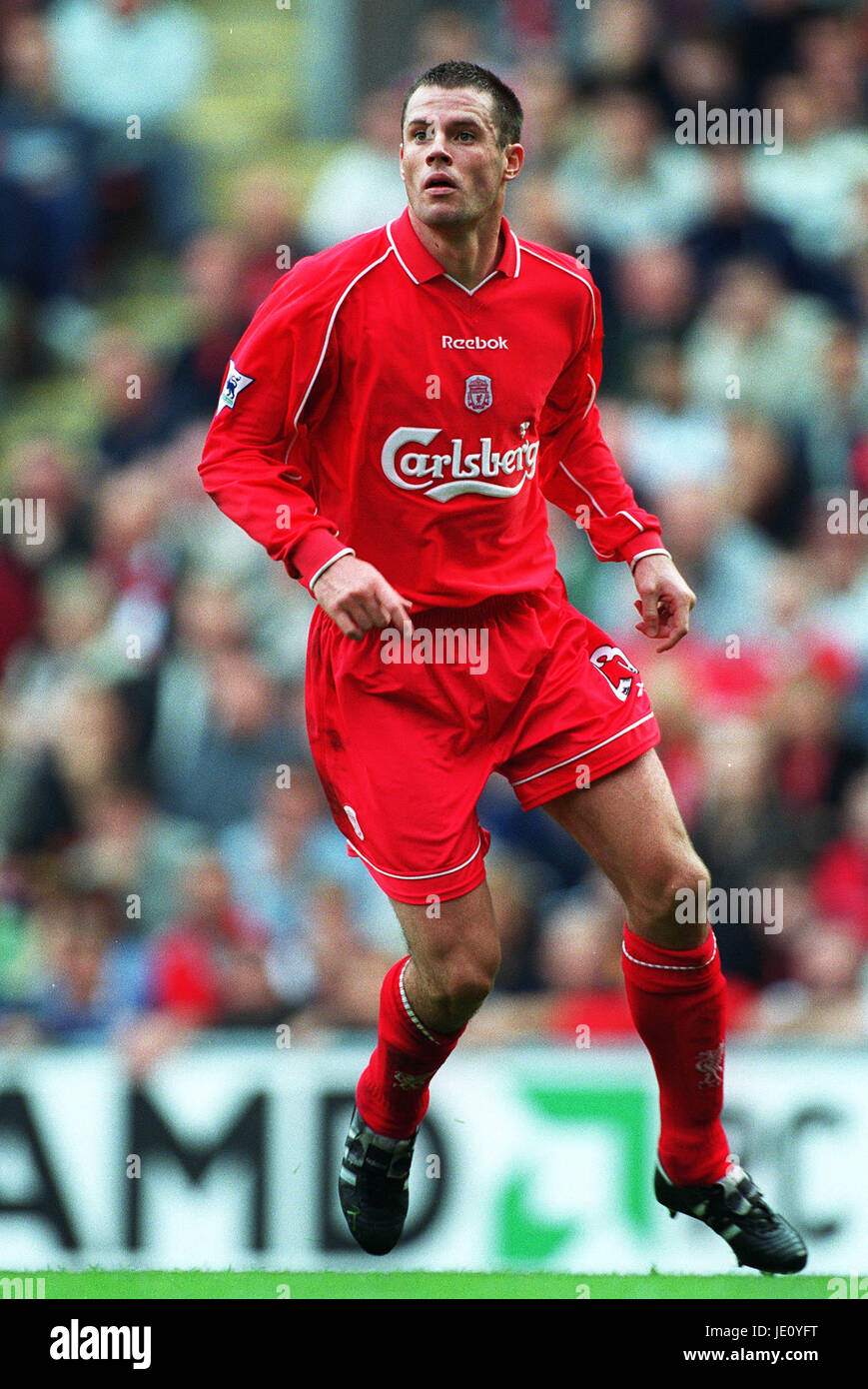 Jamie Carragher Liverpool Fc Anfield Liverpool October Stock