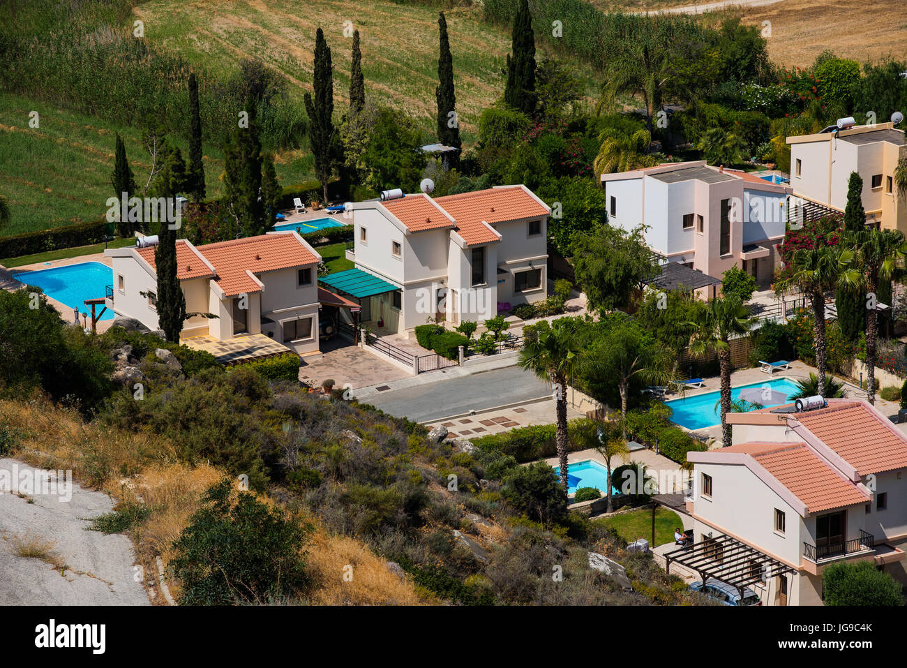 pissouri bay, cyprus - june 14, 2017: the pissouri bay resort is a pissouri bay, cyprus - june 14, 2017: the pissouri bay resort is a