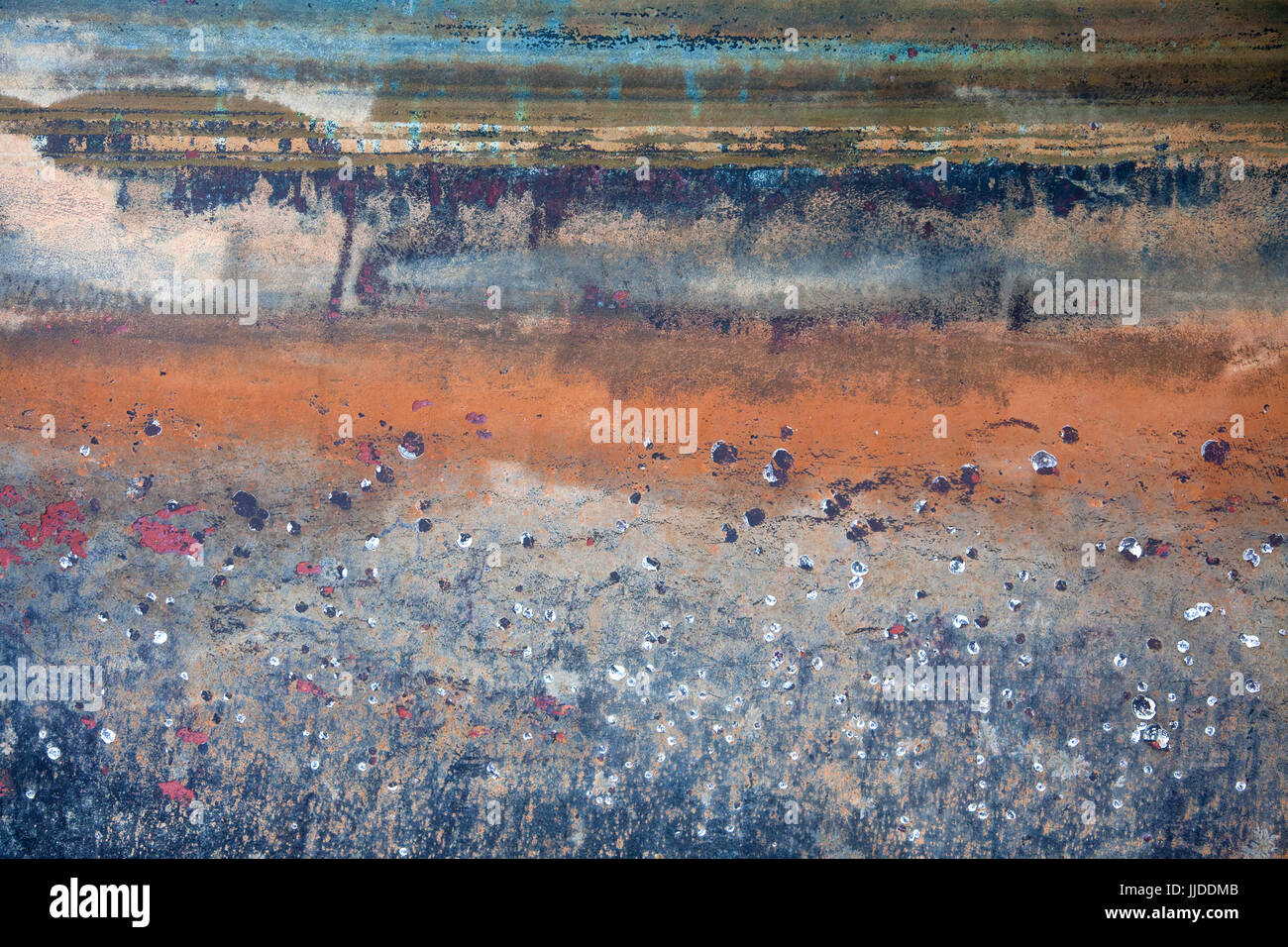 Abstract Close Up Of Anti Fouling Paint On A Boat Hull Stock Photo Alamy