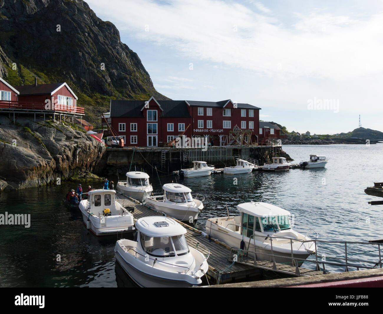 Torrfisk Museum Village Of I Lofoten A Small Fishing Village In