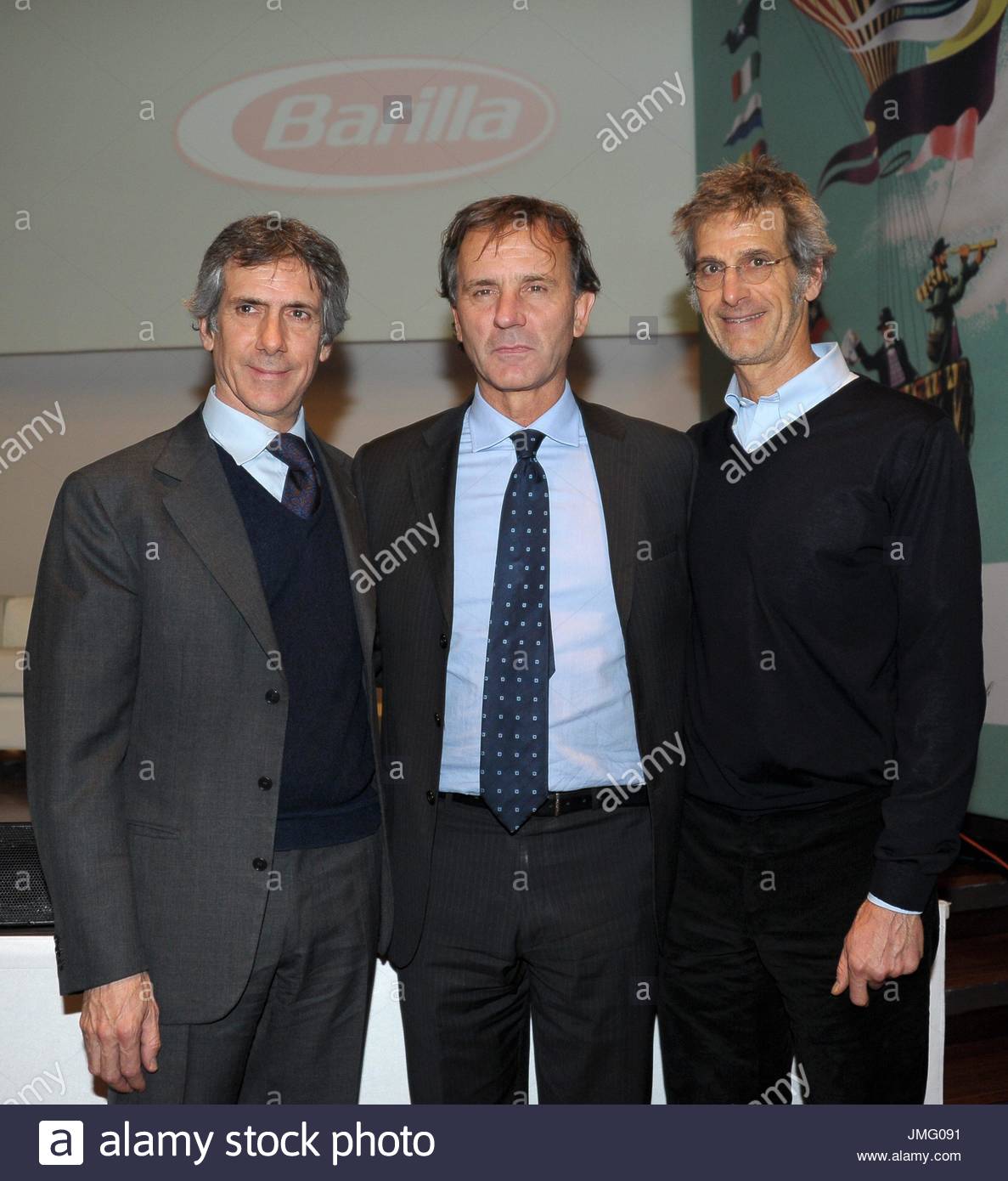 Guido Barilla President and Paolo Vicepresident Gruppo Barilla and ...
