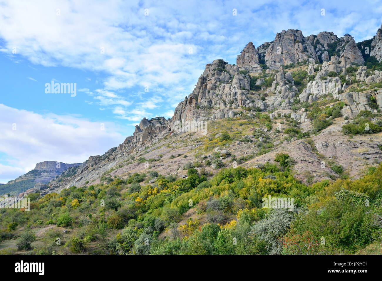 Valley of Ghosts in the Crimea Valley of Ghosts in the Crimea