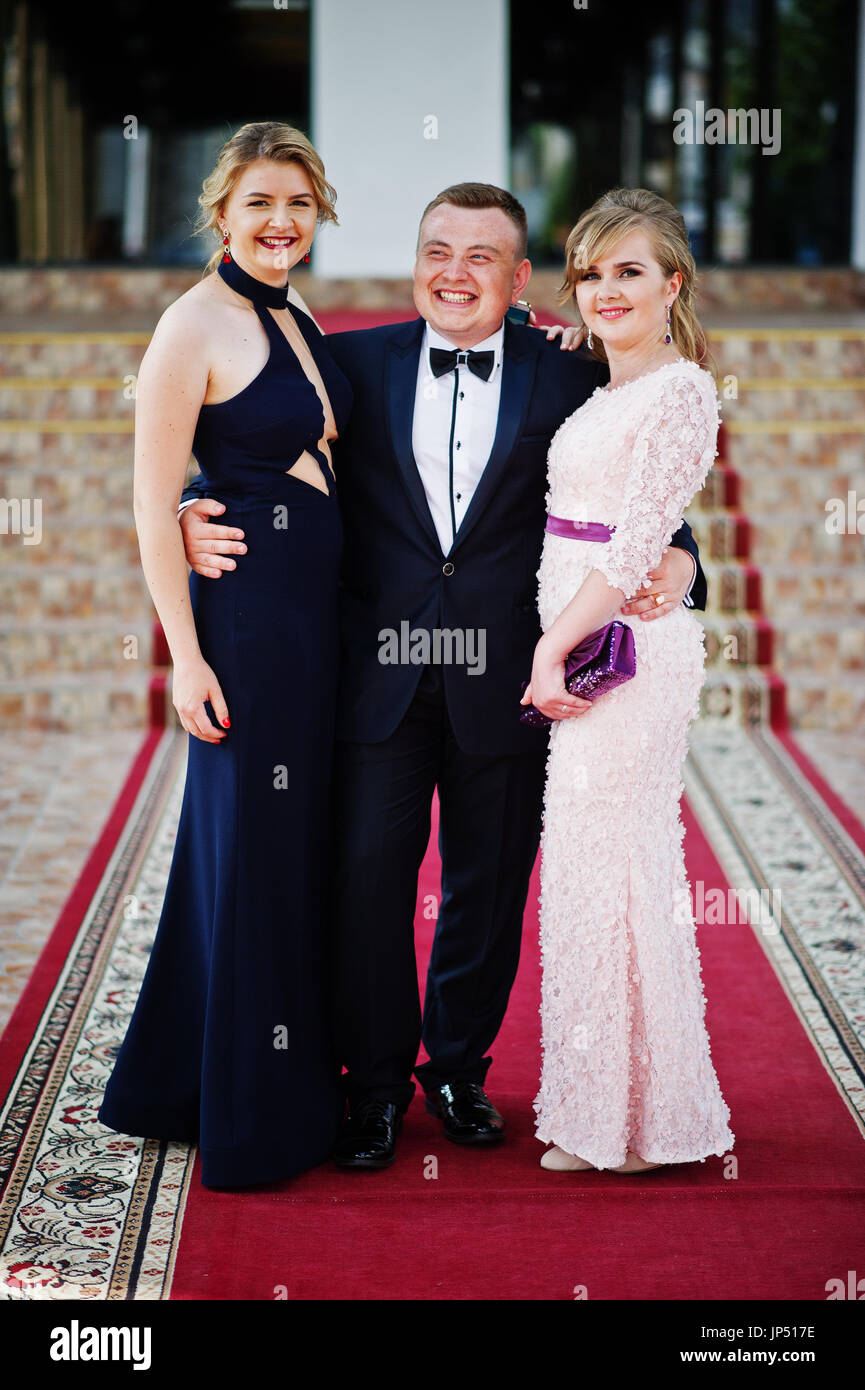 Tuxedo Evening Gown