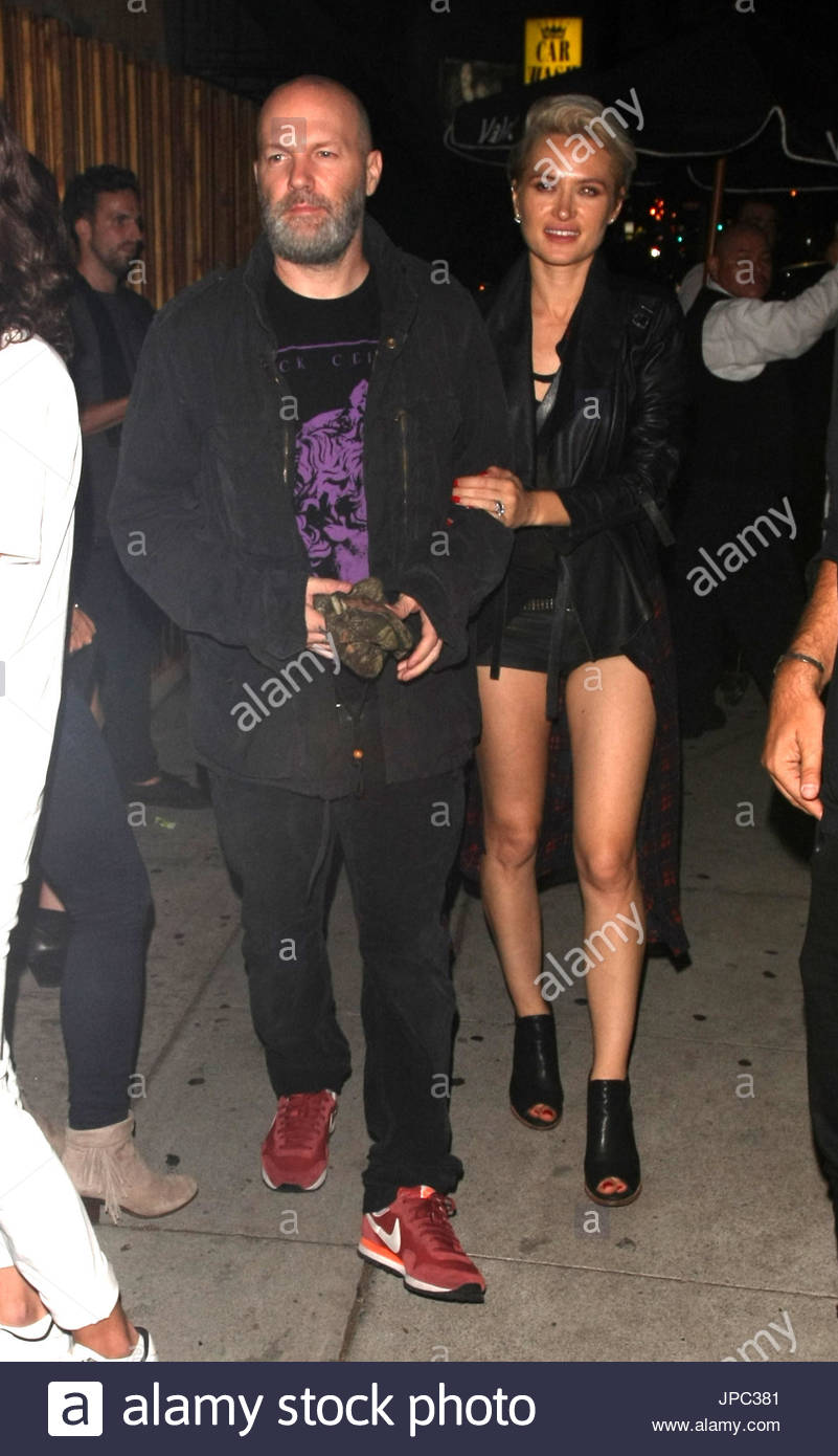 Fred Durst, Esther Nazarov. Musician Fred Durst and his wife Esther Stock Photo, Royalty Free