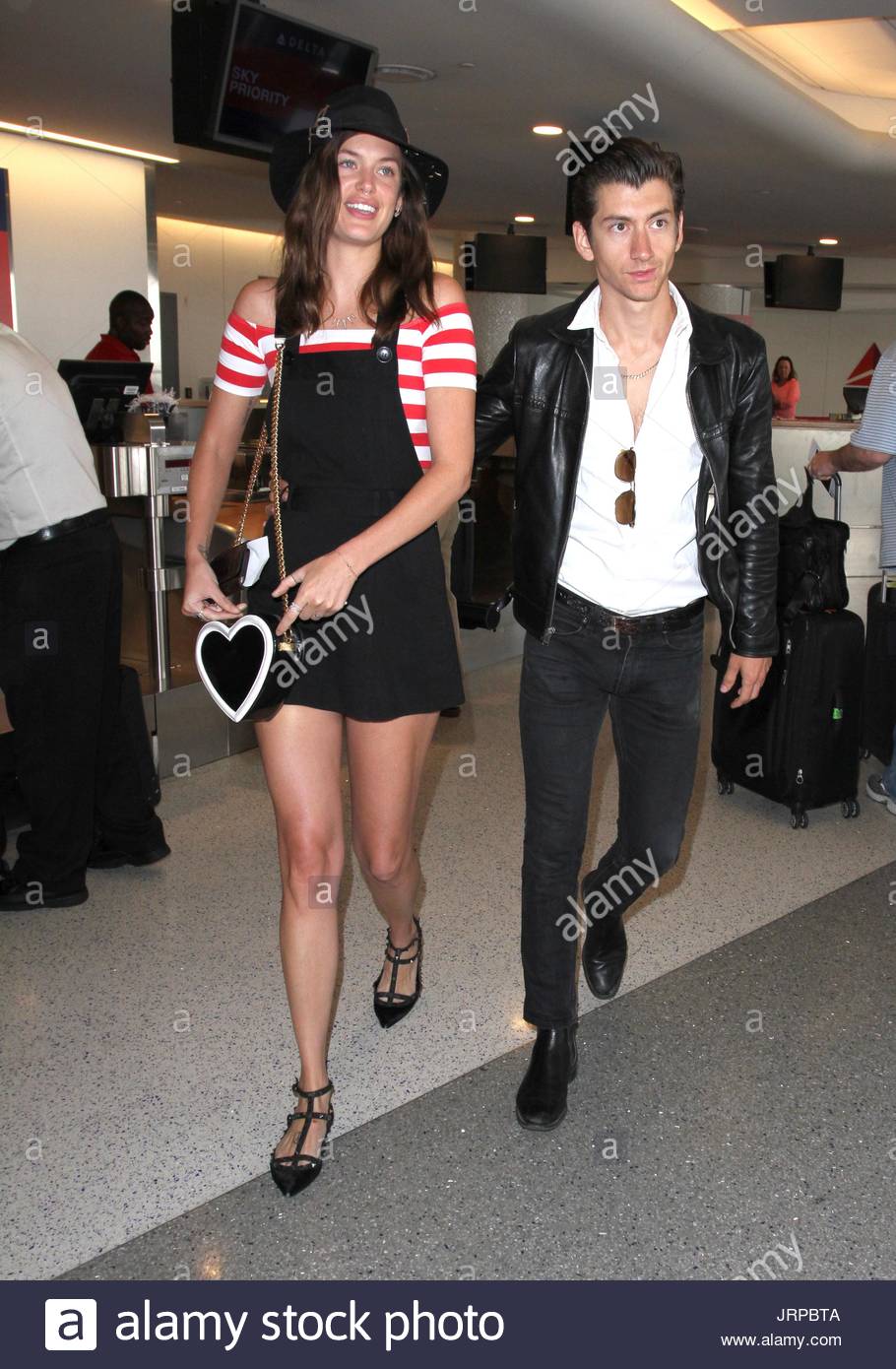 Alex Turner Girlfriend Taylor Bagley Stock Photos & Alex Turner Girlfriend Taylor Bagley Stock