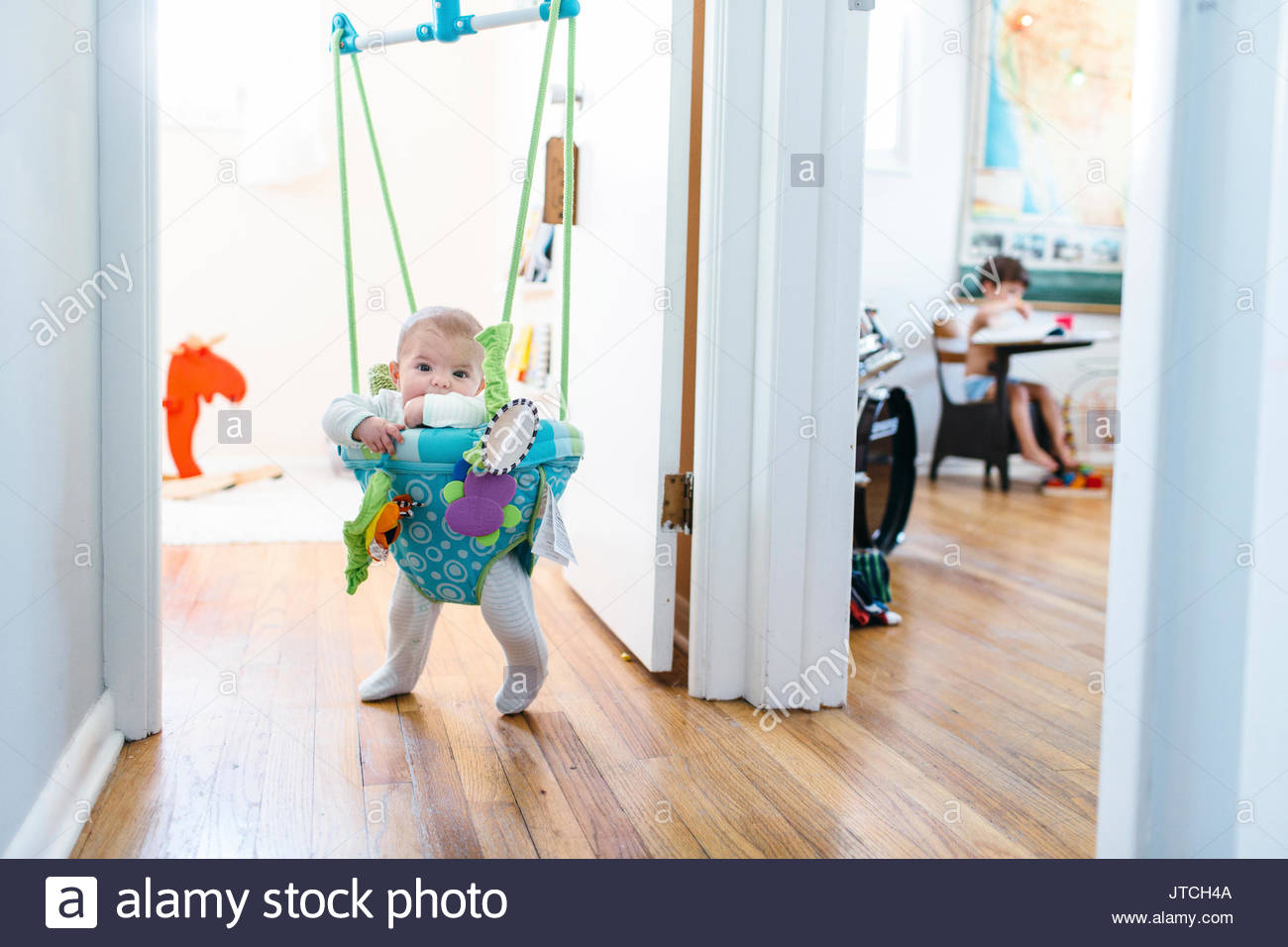 hanging baby bouncer