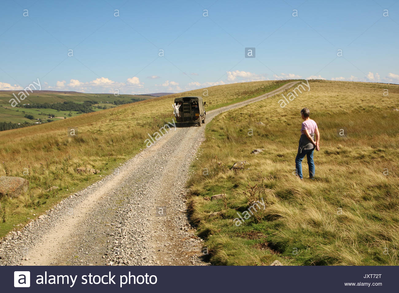 Strathmore English Estate, Holwick, MiddletoninTeesdale, Co Durham Stock Photo, Royalty Free