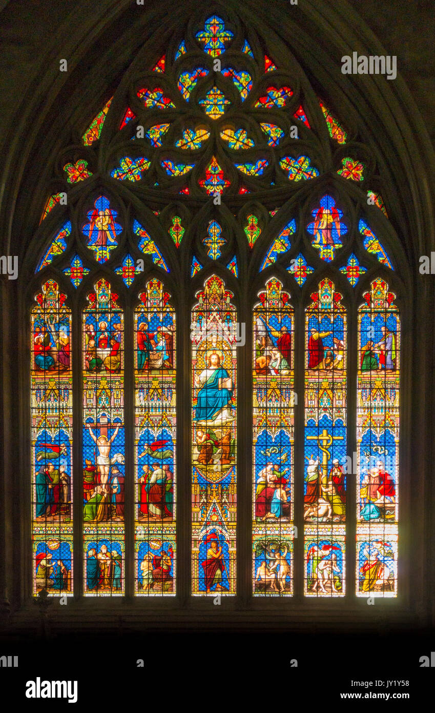 Chichester Cathedral Stained Glass Stock Photos & Chichester Cathedral