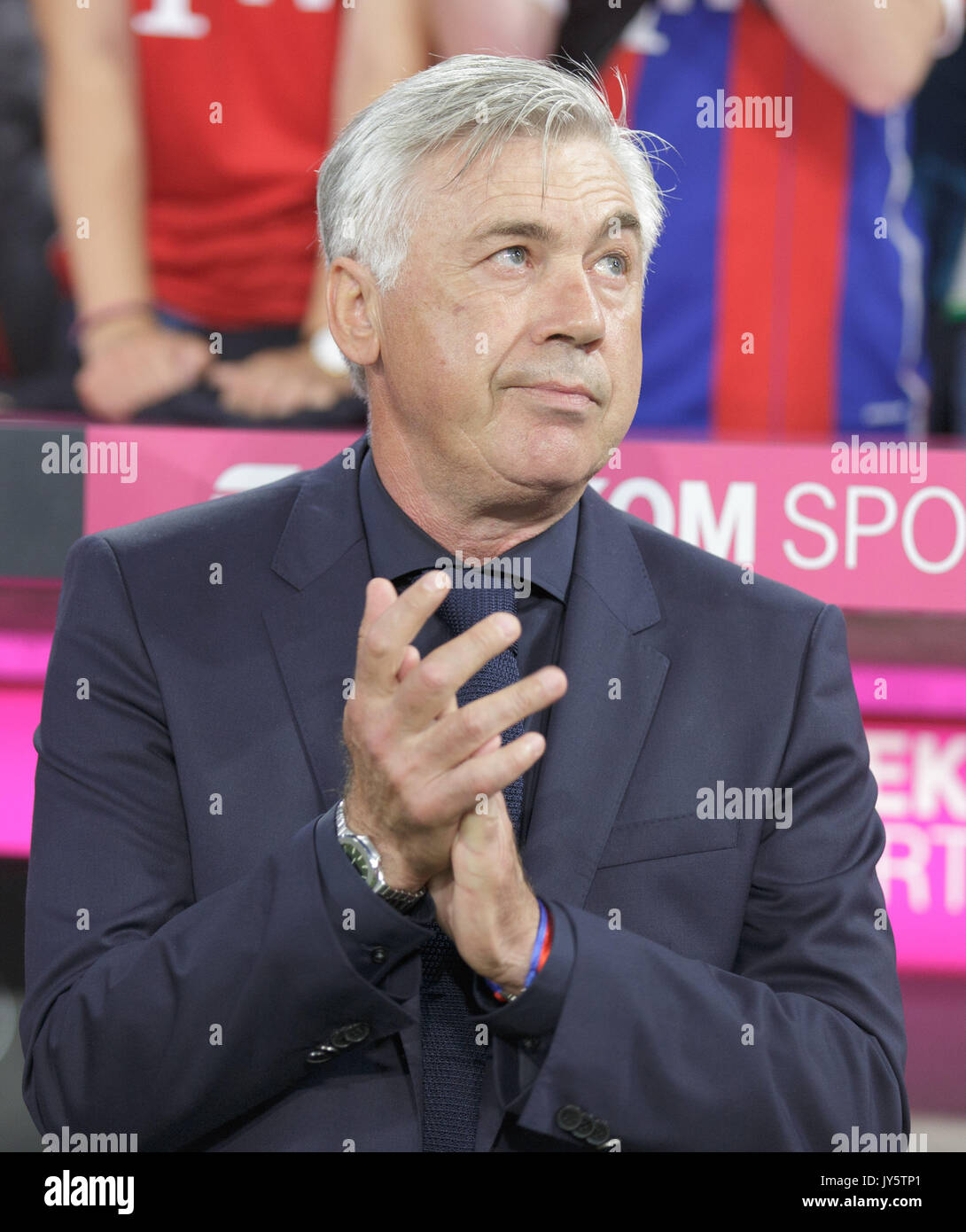 Deutschland Th Aug Trainer Carlo Ancelotti Fc Bayern